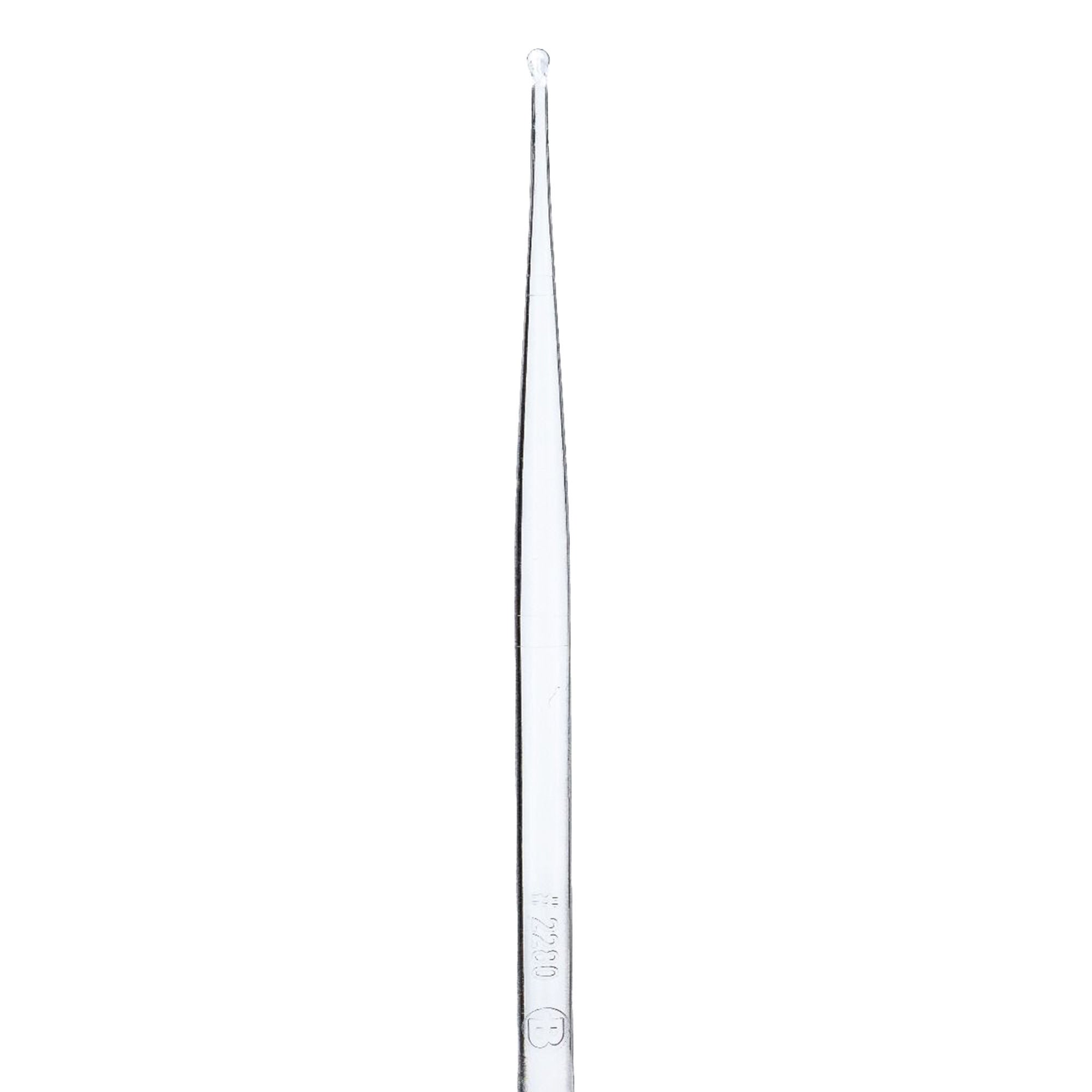 Bionix - 2280 Ear Curette Kit with Non-Rechargeable Light CeraPik™ Round Handle 2.5 mm Tip Curved 45° Concave Jaw Tip