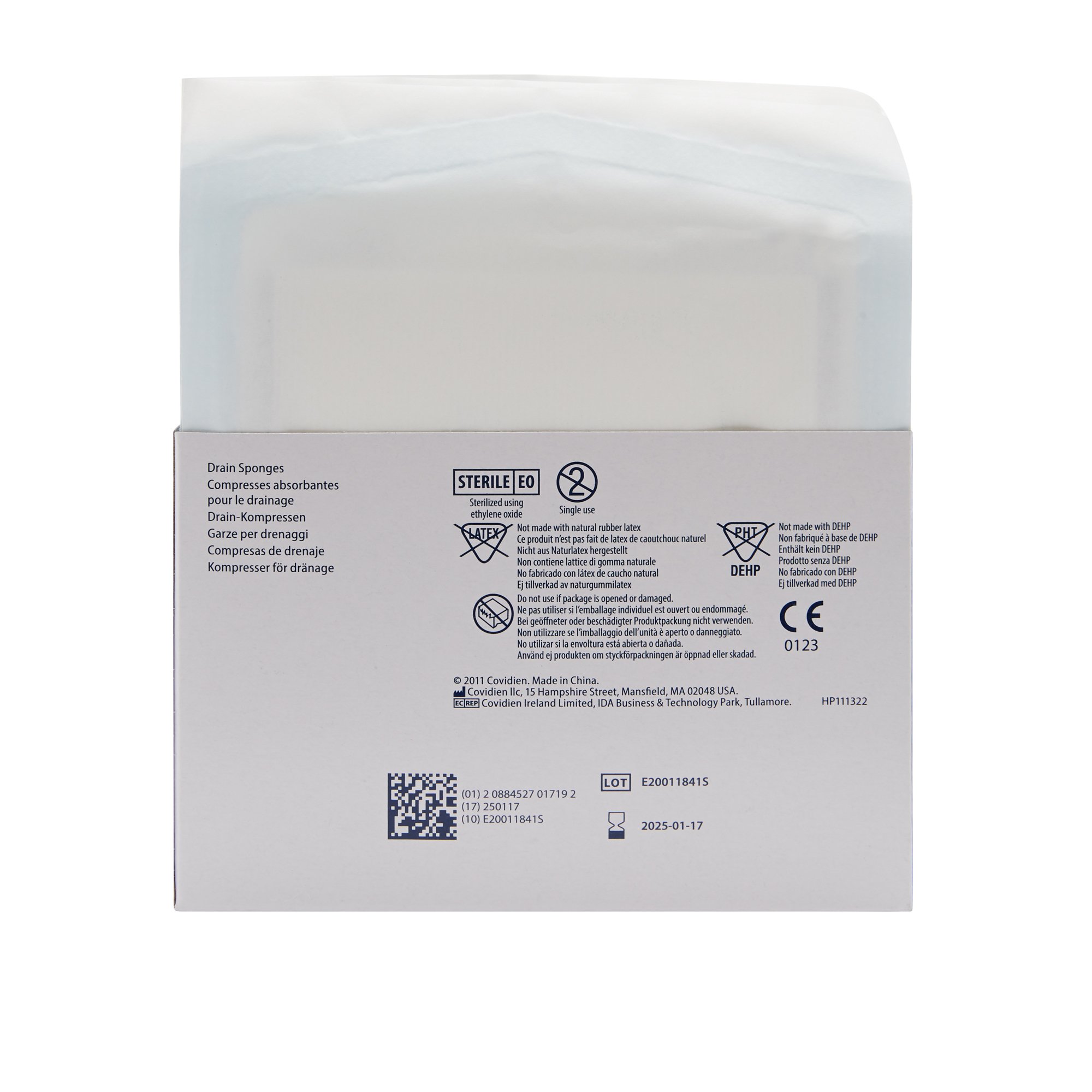 Cardinal - 6242P Curity™ Drain Sponge