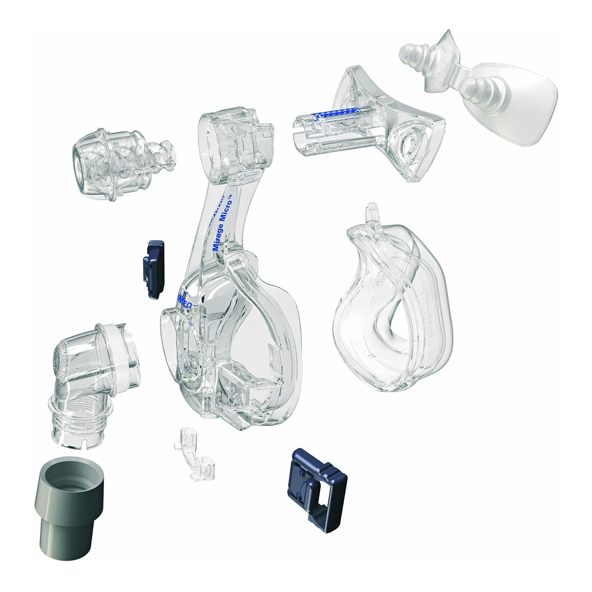 ResMed Corp - 16392 CPAP Mask Component CPAP Cushion Mirage Micro™ Nasal Style X-Large Cushion