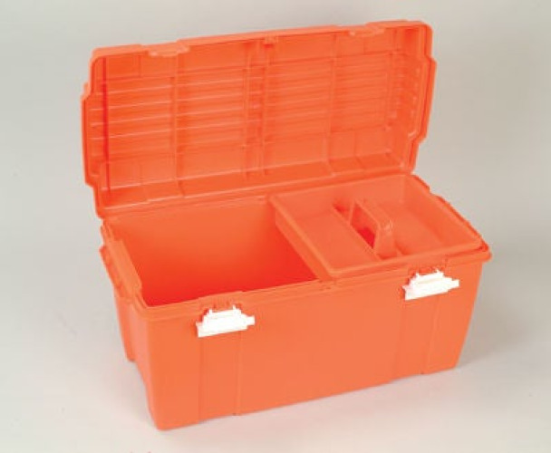Health Care Logistics - 1824 Emergency Box Health Care Logistics® Orange 13-3/4 X 14 X 27-1/2 Inch