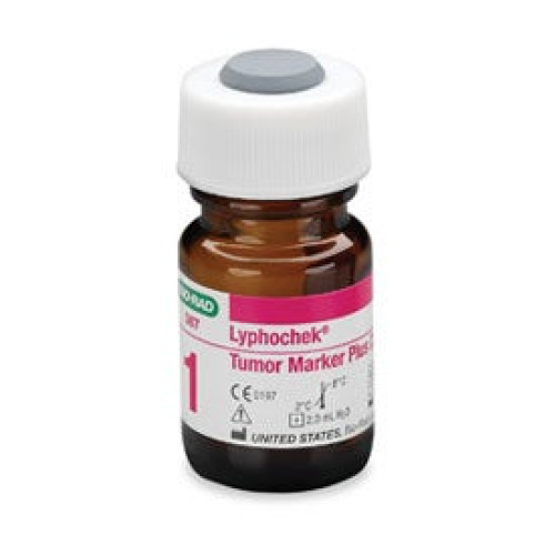 Bio-Rad Laboratories - 367 Immunoassay Control Lyphochek® Tumor Marker Plus Cancer Antigen / Tumor Marker Assays Level 1 6 X 2 mL