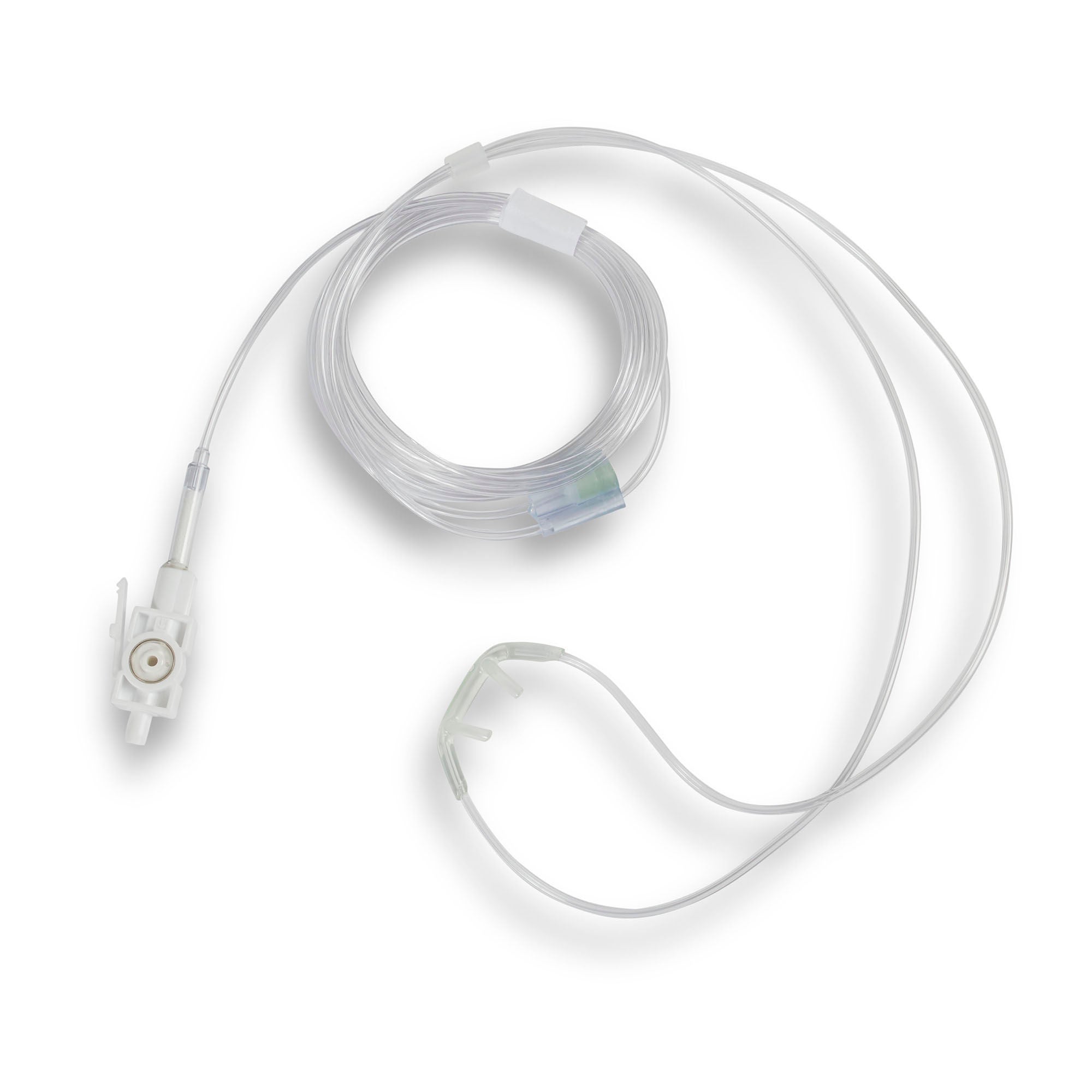 Zoll Medical - 8000-0351 ETCO2 Nasal Cannula LoFlo™ ETCO2 Sidestream Adult Curved Prongs Low Flow Rate