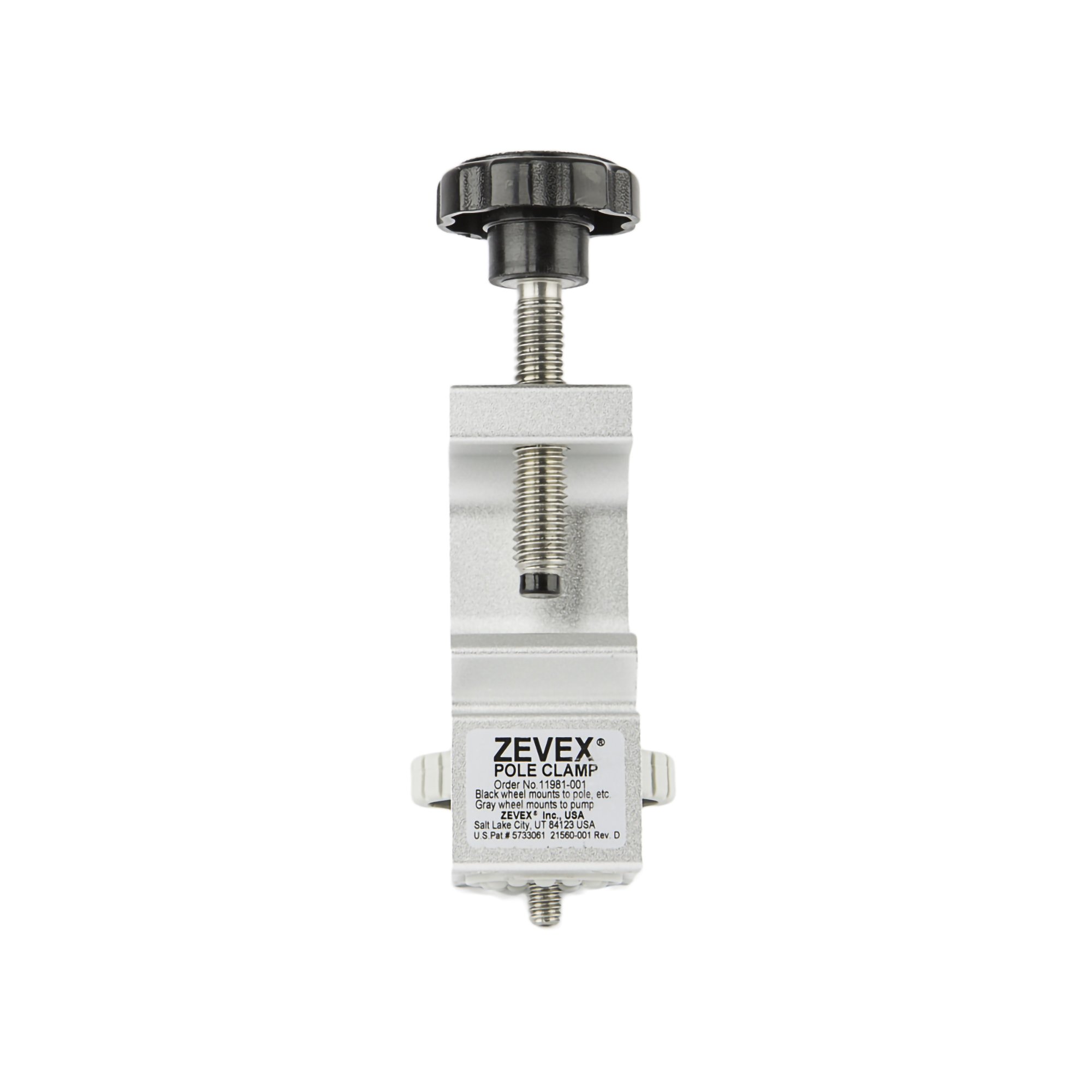 Zevex - 11981-001 Zevex Pole Clamp for use with Infinity or Infinity Orange Enteral Feeding Pump