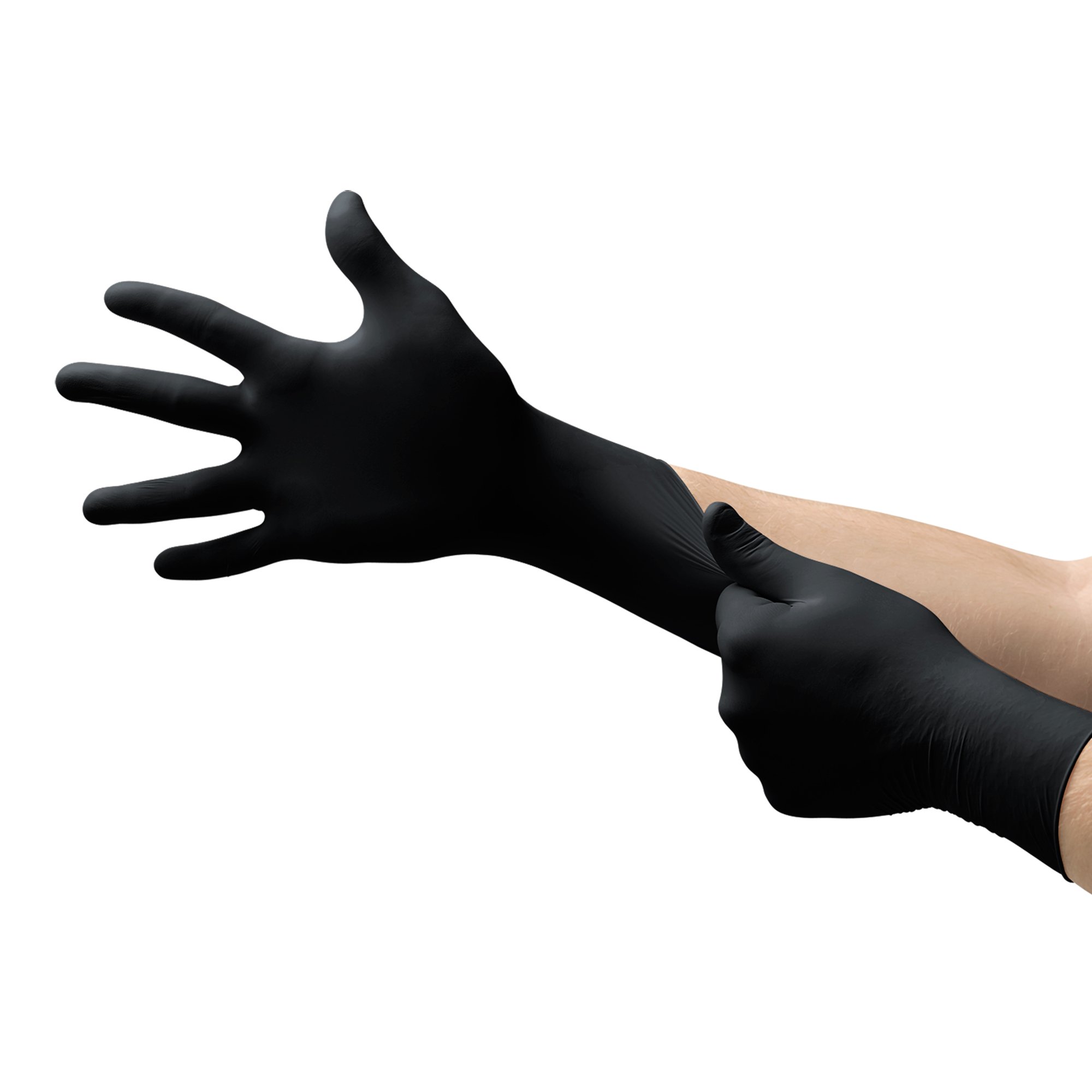 Microflex Medical MK-296-S - Microflex® Midknight™ Nitrile Exam Glove, Small, Black - 1/Box, 10/Case