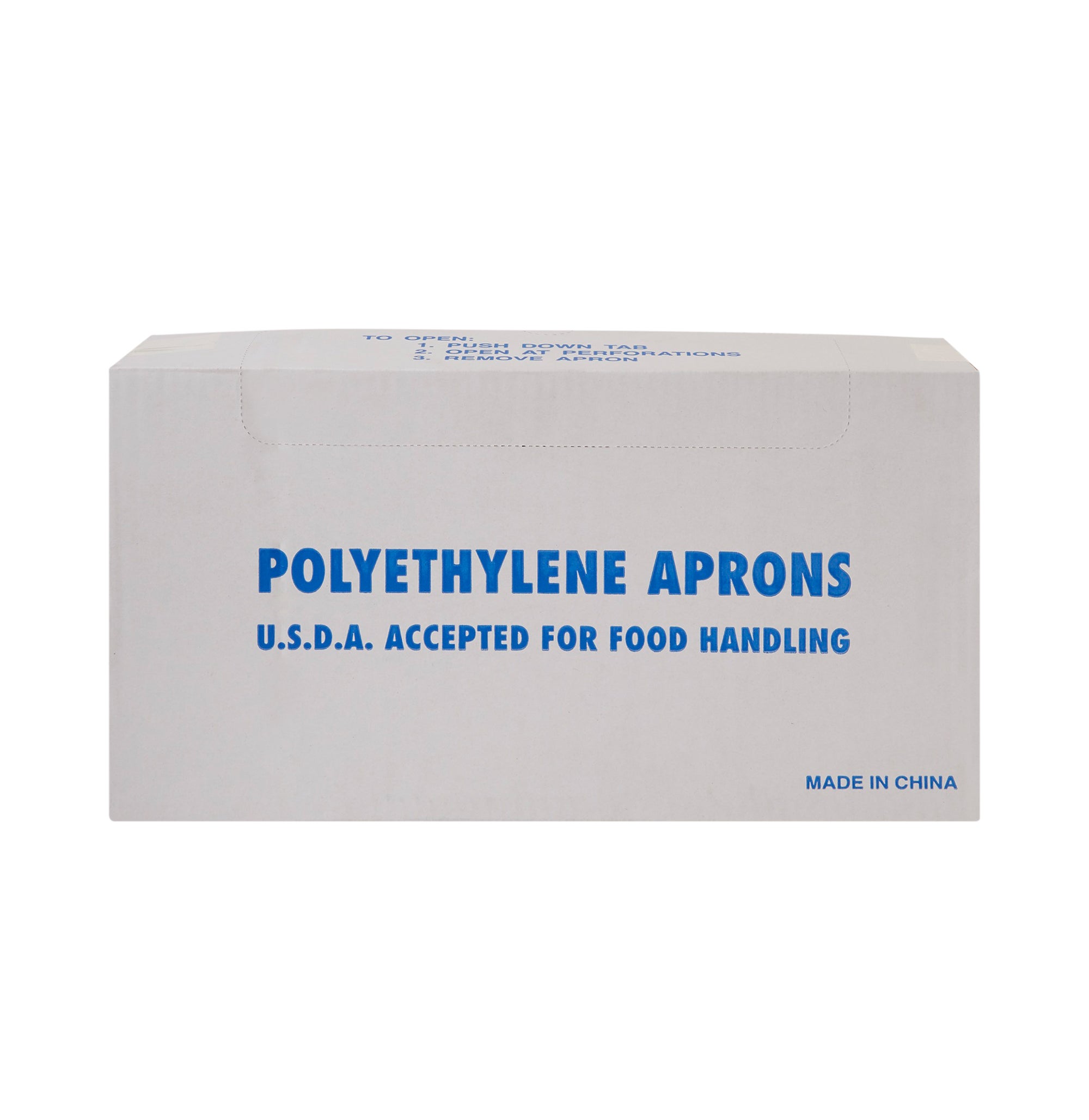 McKesson Brand - 18-404 General Purpose Apron McKesson One Size Fits Most Bib Style White Disposable
