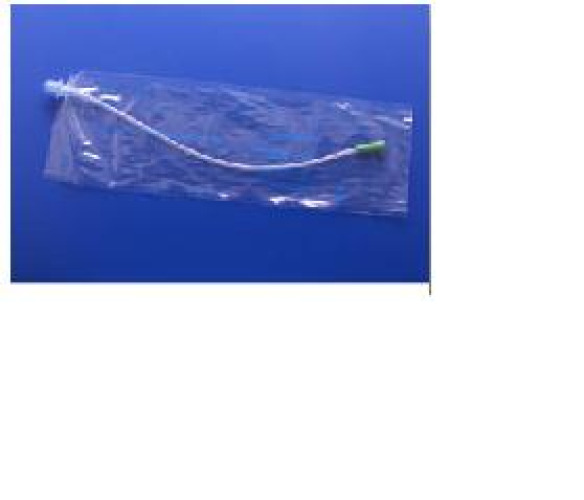 Teleflex LLC - ONC-12C Intermittent Closed System Catheter MMG™ Coude Tip 12 Fr. Without Balloon Silicone Coated PVC