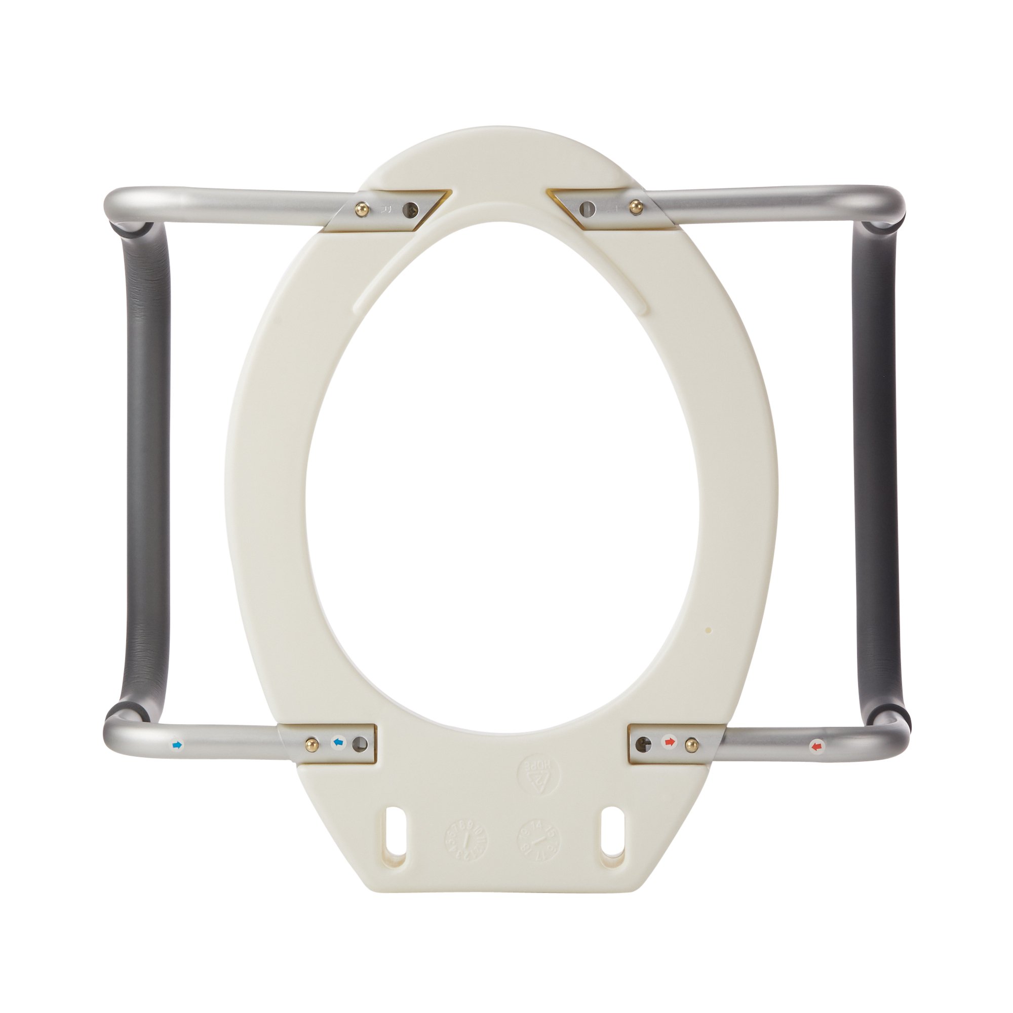 Drive DeVilbiss Healthcare - 12403 drive™ Premium Raised Toilet Seat with Removable Arms