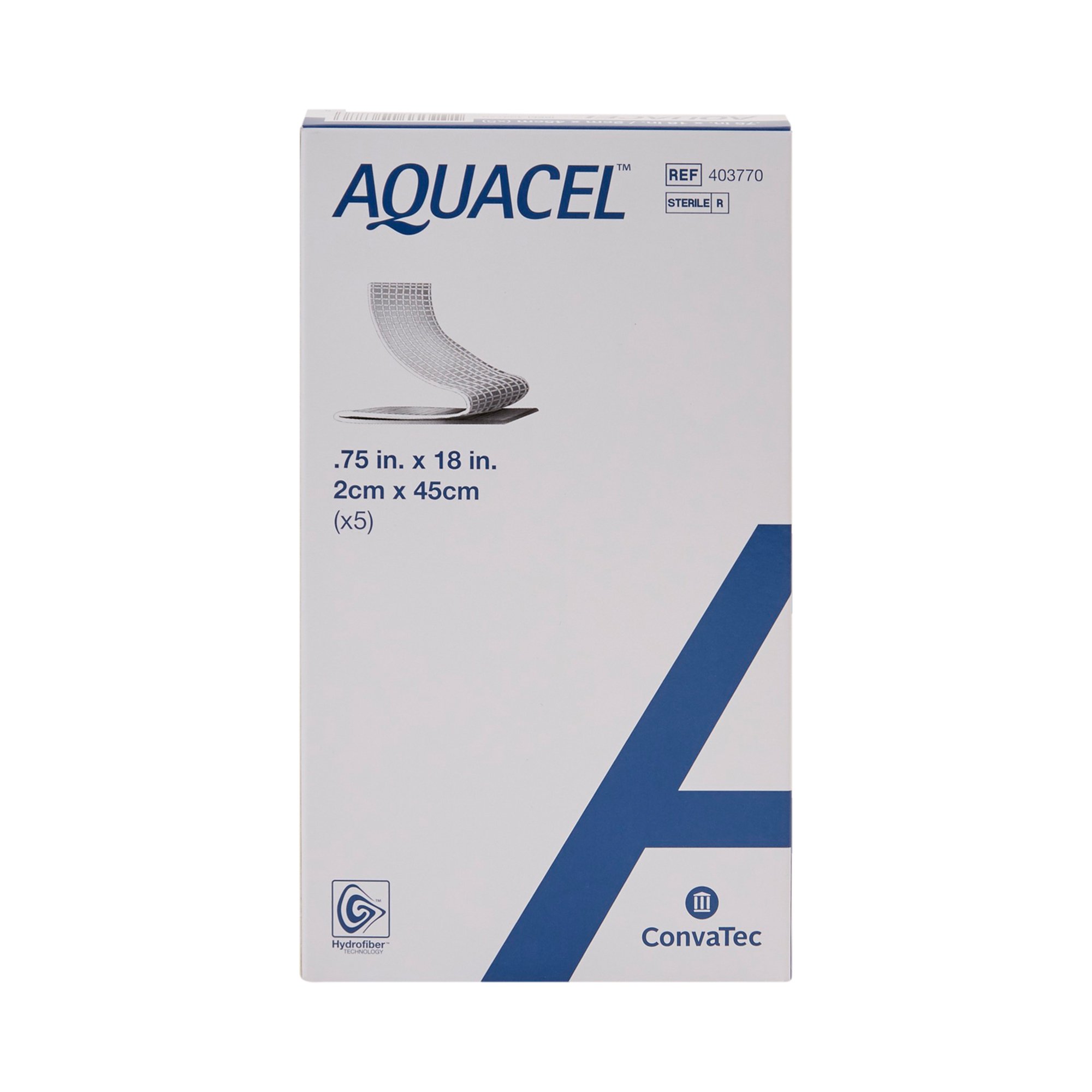ConvaTec - 403770 Aquacel® Ribbon Hydrofiber Gelling Fiber Wound Dressing