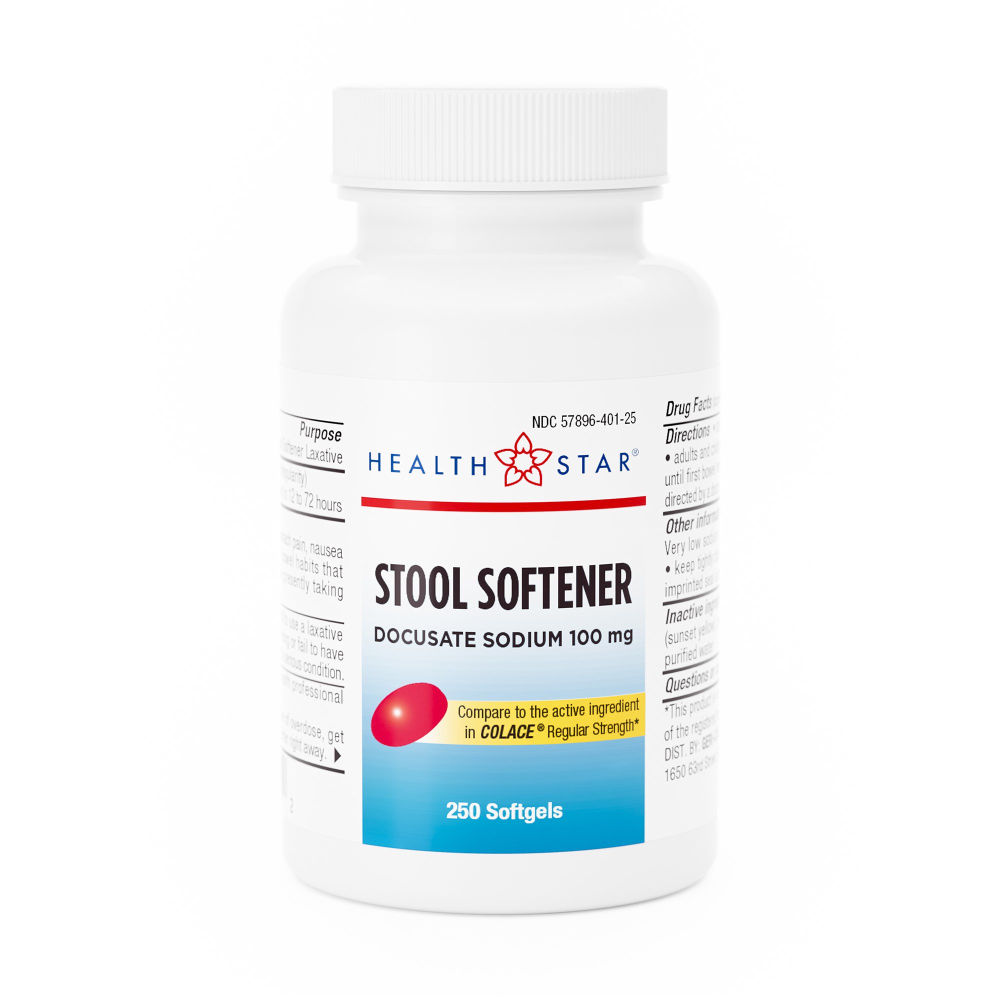 Geri-Care - 401-25-HST Geri-Care® Docusate Sodium Stool Softener