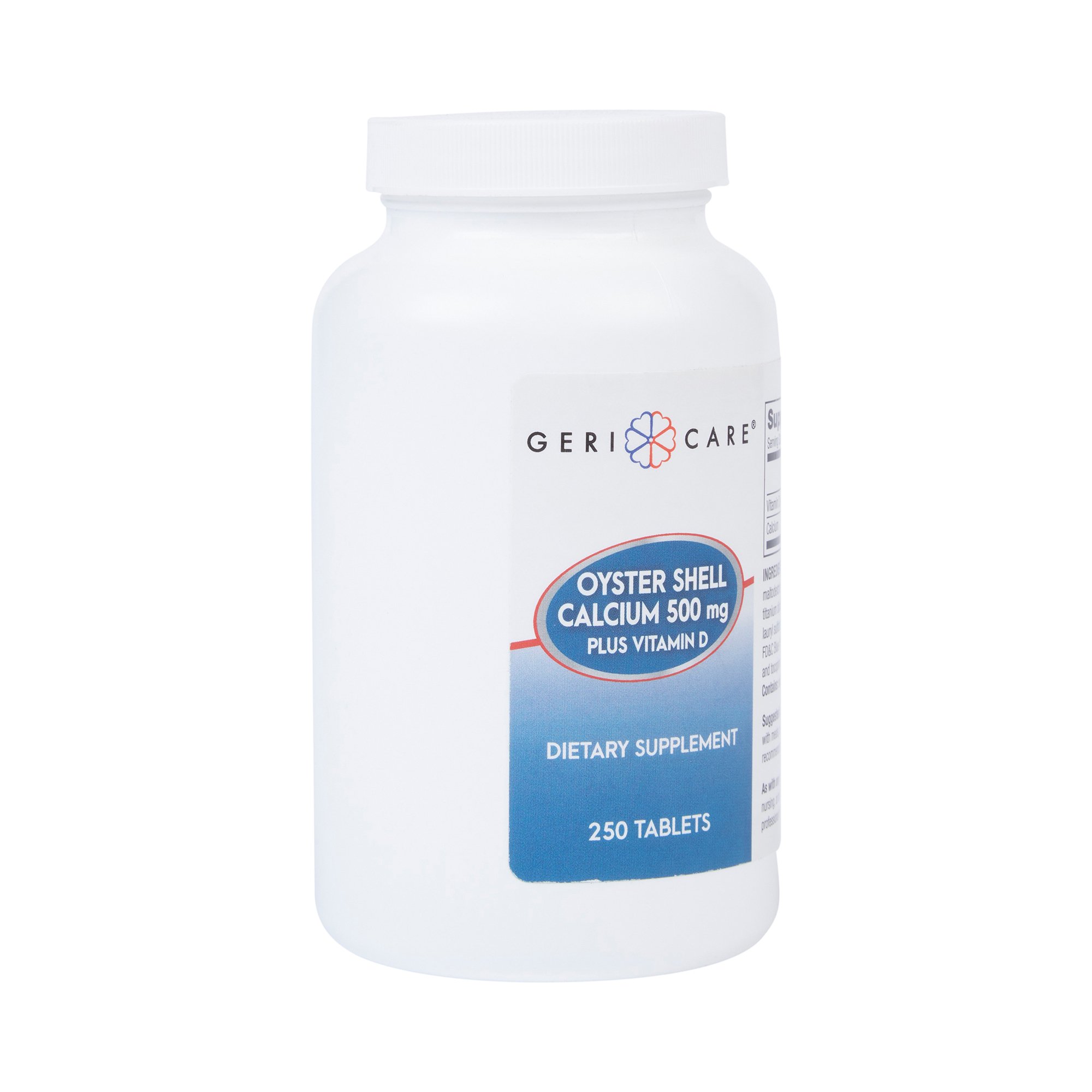 Geri-Care - 742-25-GCP Geri-Care® Oyster Shell Calcium Plus Vitamin D Joint Health Supplement