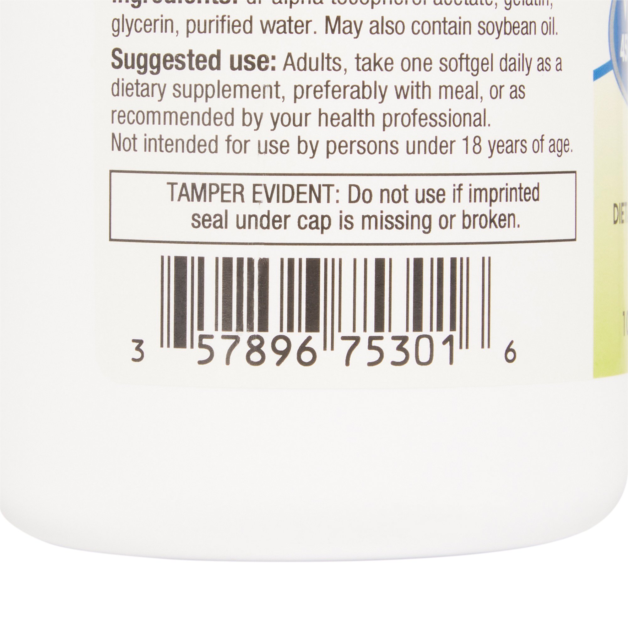 Geri-Care - 753-01-GCP Geri-Care® Vitamin E Supplement