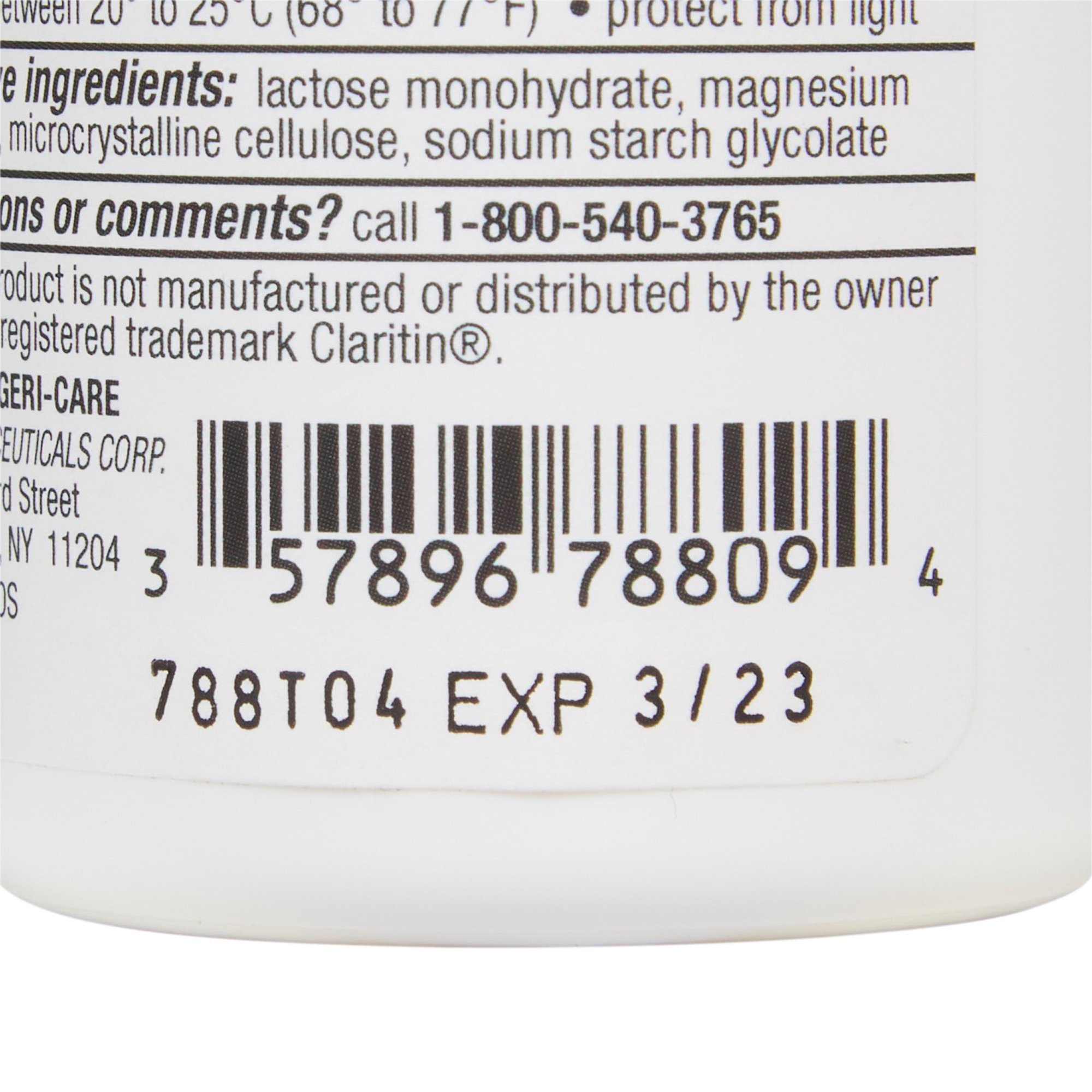 Geri-Care - 788-09-GCP Geri-Care® Loratadine Allergy Relief