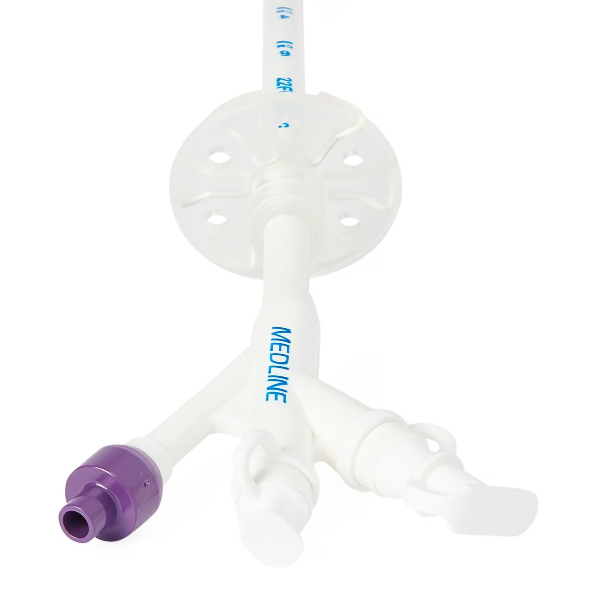 Medline - DYND70322 Gastrostomy Feeding Tube Medline 22 Fr. 24.13 cm Tube Silicone Sterile