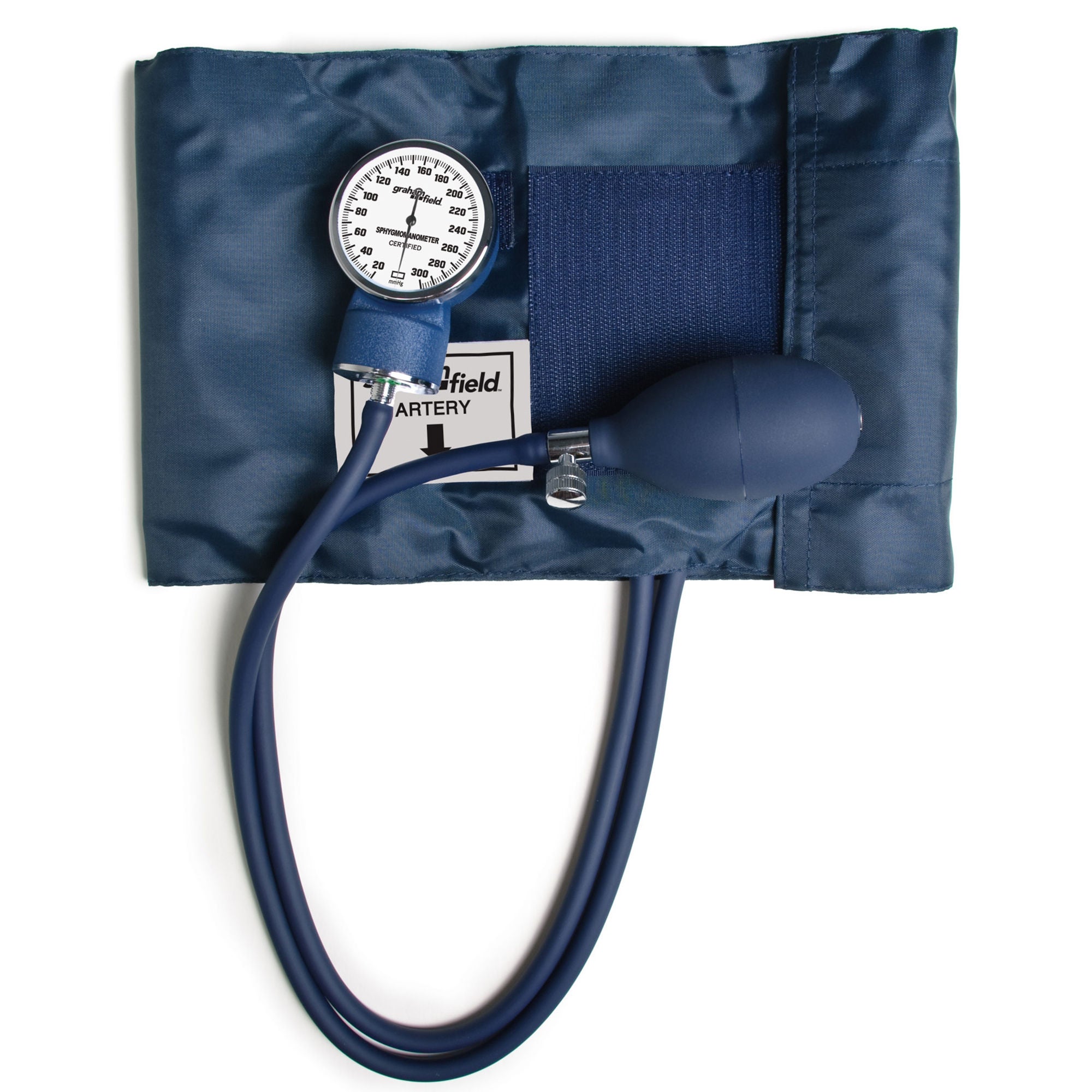 Graham-Field - 100-001N Aneroid Sphygmomanometer Unit Lumiscope® Adult Cuff Arm Nylon Cuff 23 - 40 cm Pocket Aneroid
