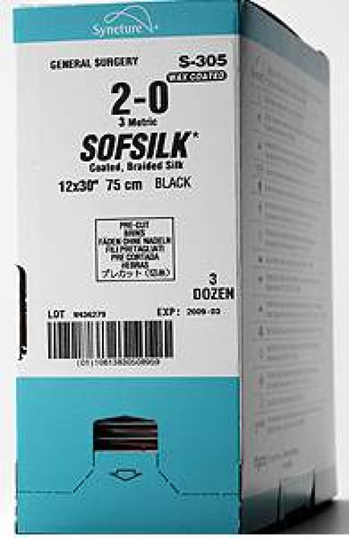 Covidien - S-1780K Sofsilk™ Suture with Needle