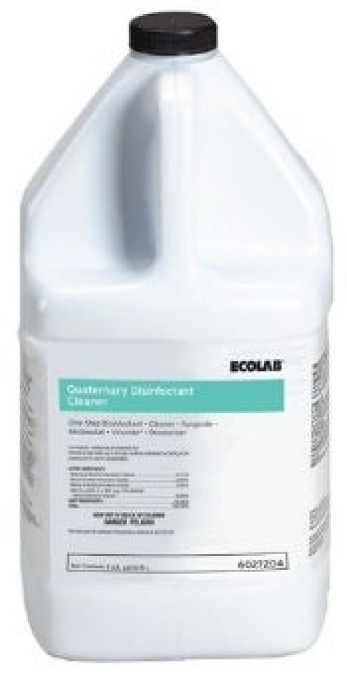 Ecolab - 6063304 Surface Disinfectant Cleaner Ecolab® Quaternary Based Manual Pour Liquid Concentrate 1 gal. Jug Floral Scent NonSterile