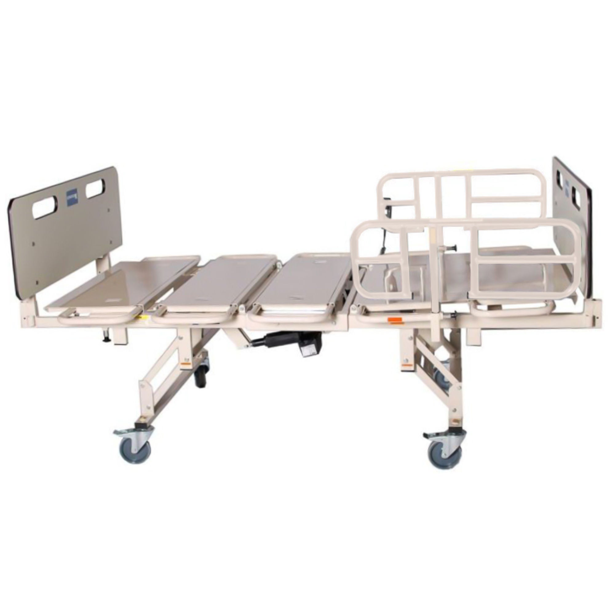 Graham-Field - GS4054D Electric Bariatric Bed Maxi Rest 4054 Series Institutional High-Low 80 to 88 Inch Length Pan Deck 3 Functions 16 to 29-1/2 Inch Height Range