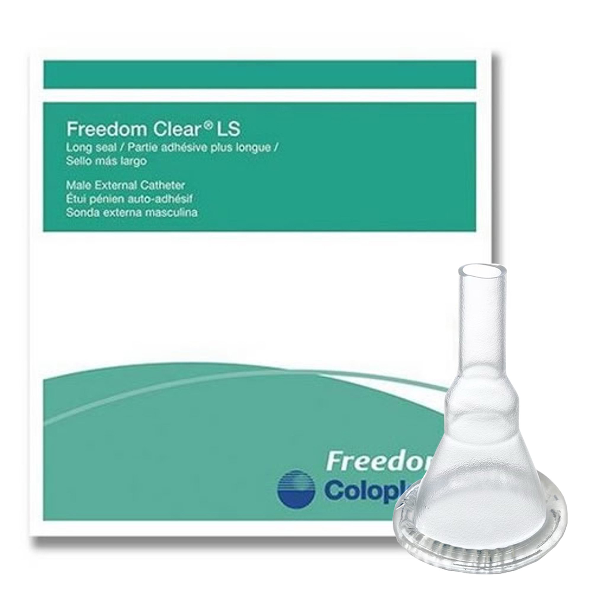 Coloplast - 5190 Freedom Clear® LS Male External Catheter
