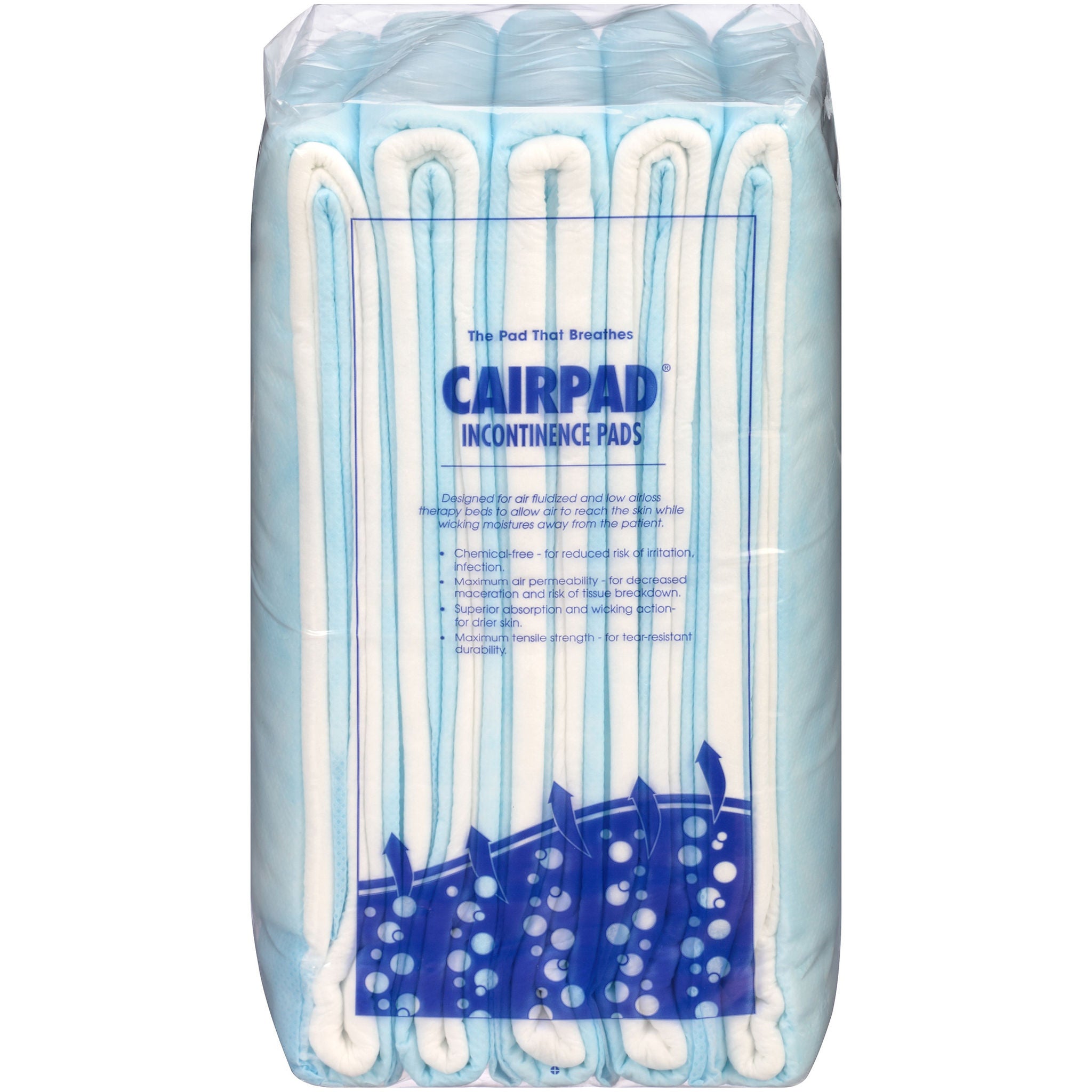 Attends Healthcare Products - CFCP-2336-5 Disposable Underpad Cairpad® Low Air Loss 23 X 36 Inch Polymer Heavy Absorbency