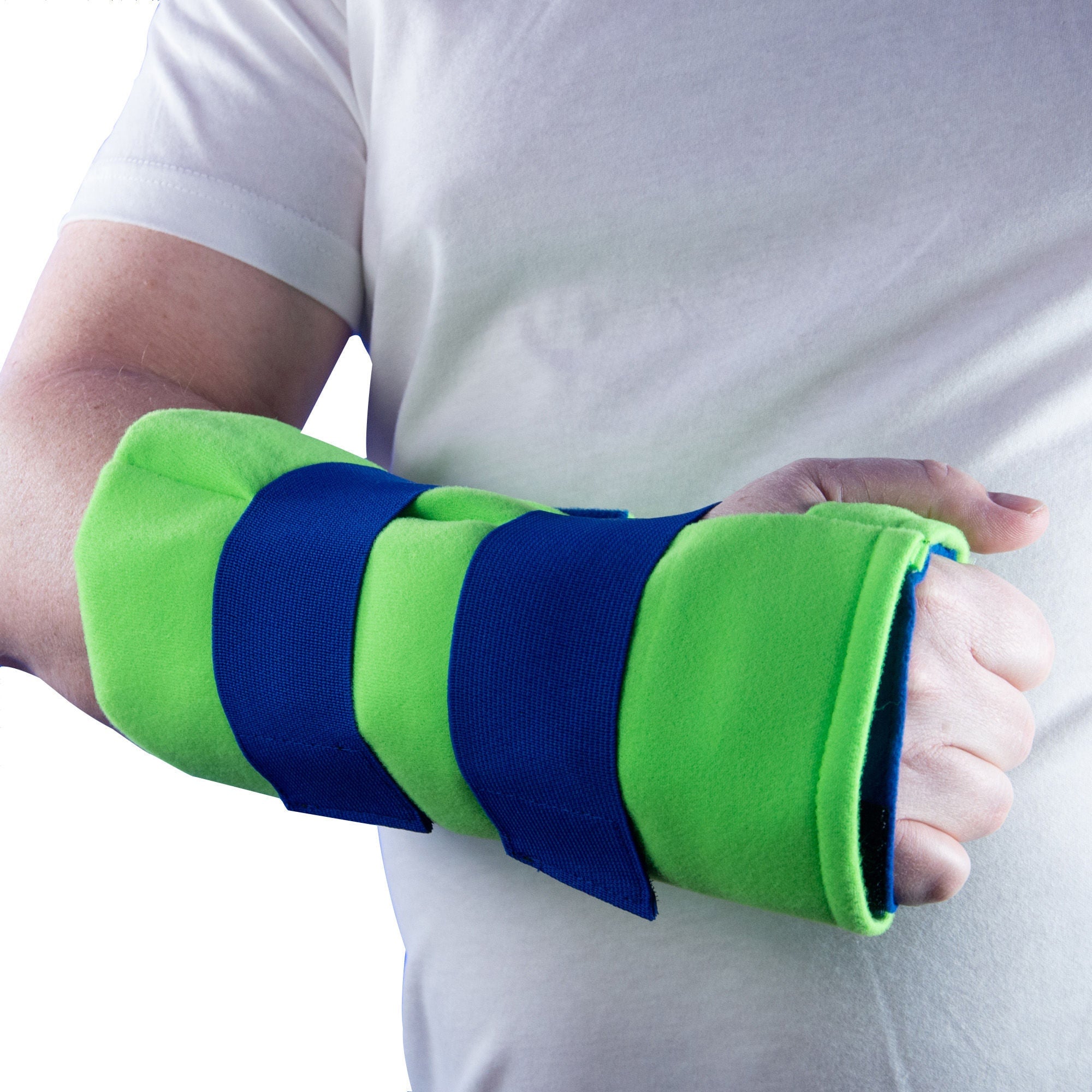 Brownmed - 30101 Cold Pack with Wrap Polar Ice® Wrist / Elbow One Size Fits Most 10 X 16 Inch Nylon / Polyester / Water Reusable