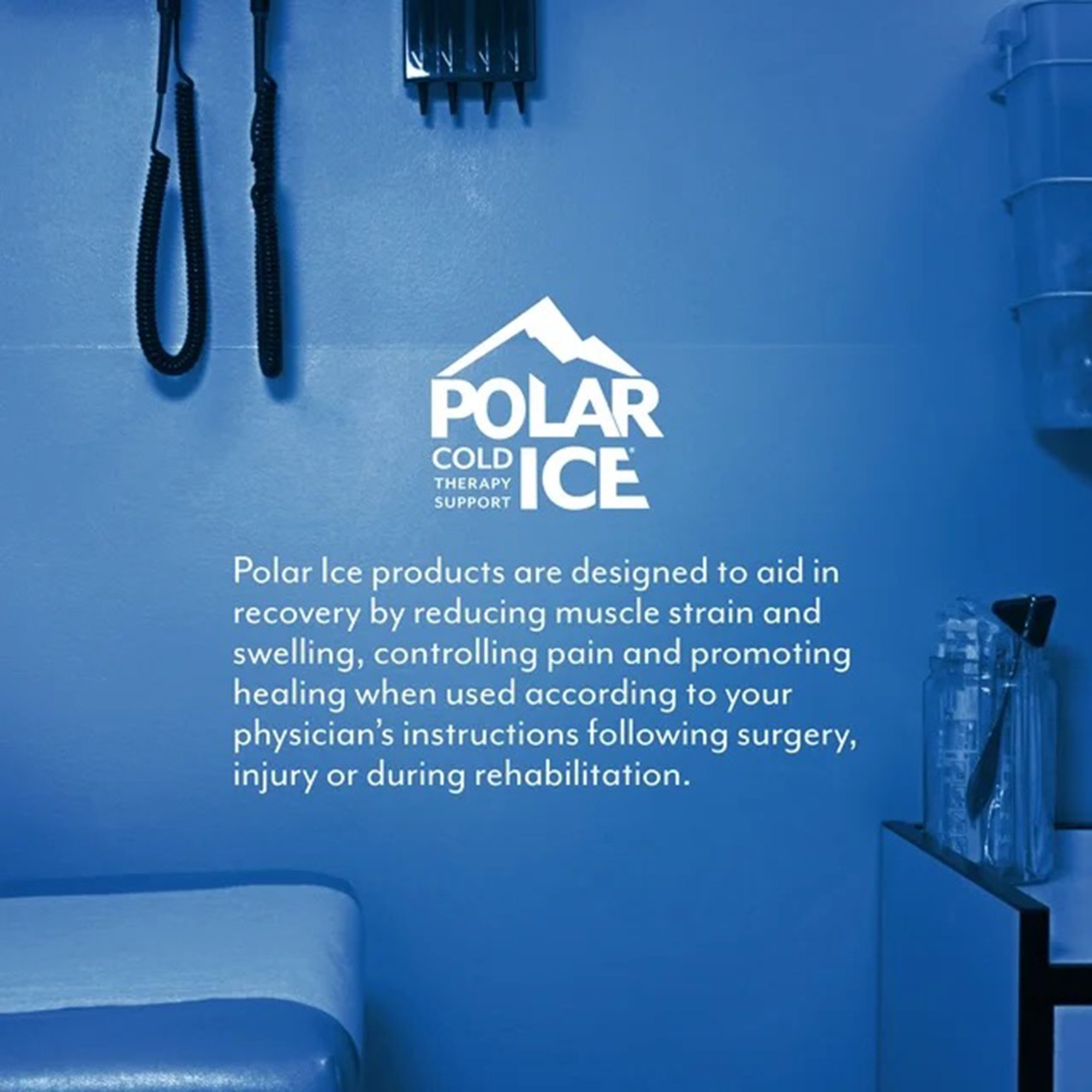Brownmed 30104 - Polar Ice™ Cold Therapy Knee Wrap, Large - 1/Pack