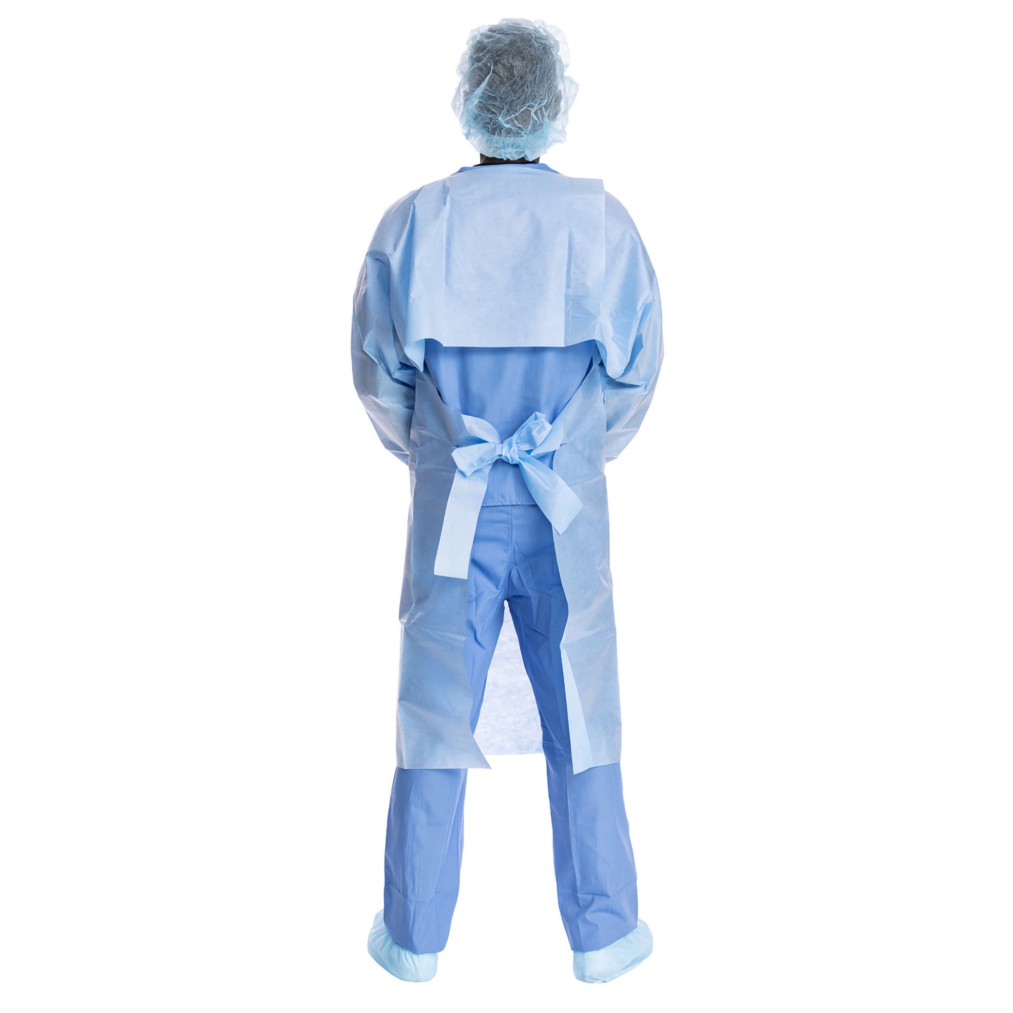 O&M Halyard Inc 69600 - Halyard Over-the-Head Protective Procedure Gown - 10/Pack, 100/Case