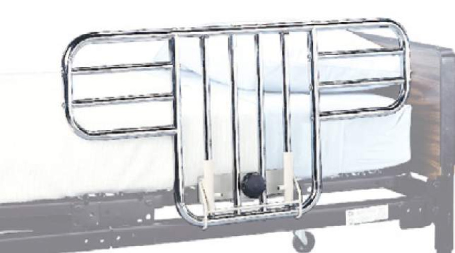 Graham-Field - GF6650A-1KNOB Half Side Rail Lumex® WhisperLite™ II Homecare Beds