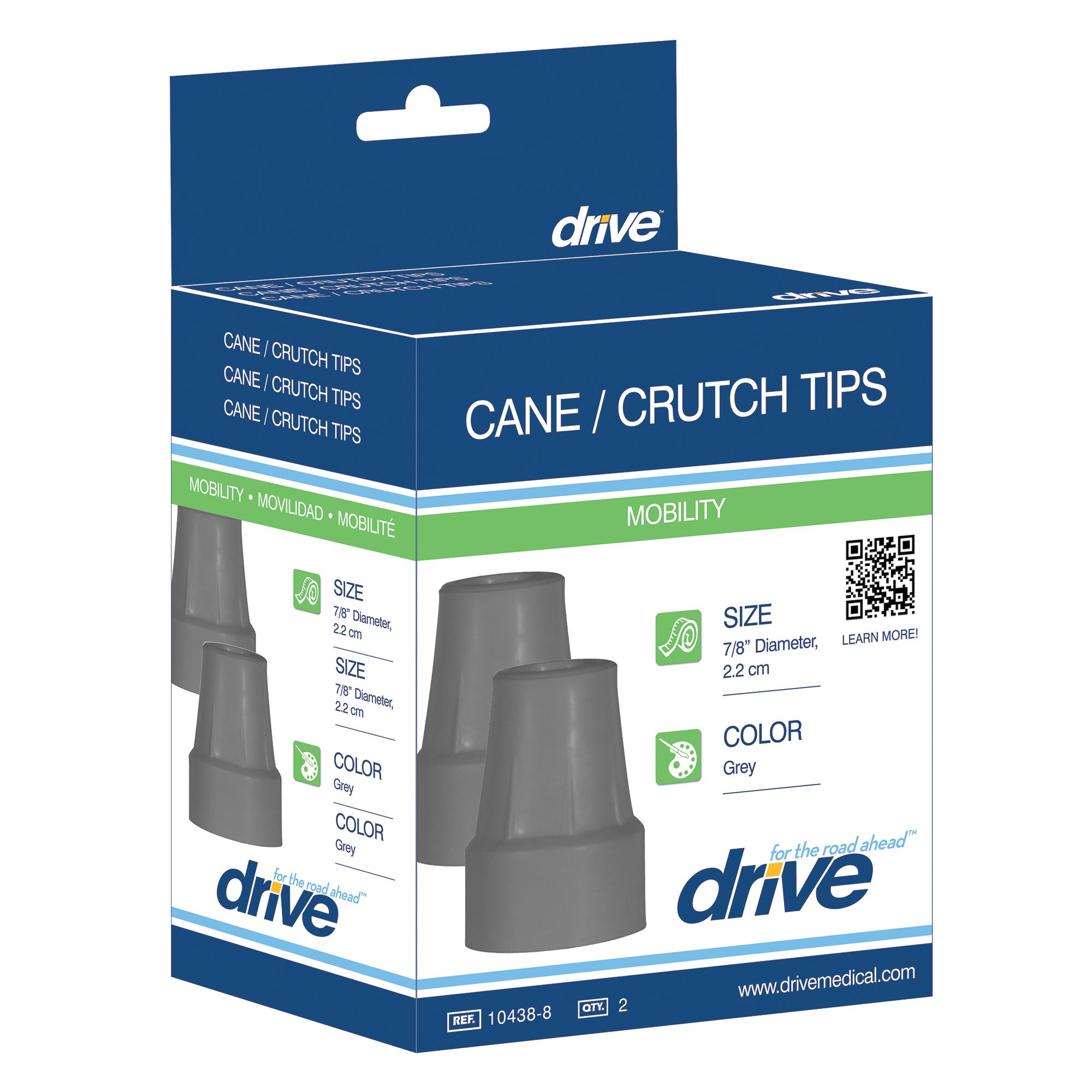 Drive DeVilbiss Healthcare - 10439-8 drive™ Crutch Tip