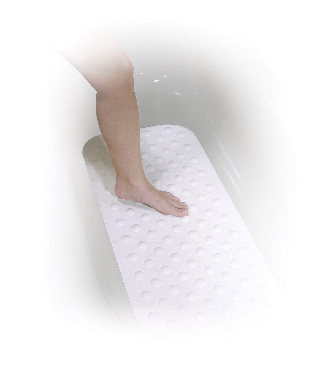 Drive DeVilbiss Healthcare - 12950 Non-Slip Bath Mat Drive® Rubber 15-3/4 X 35-1/2 Inch