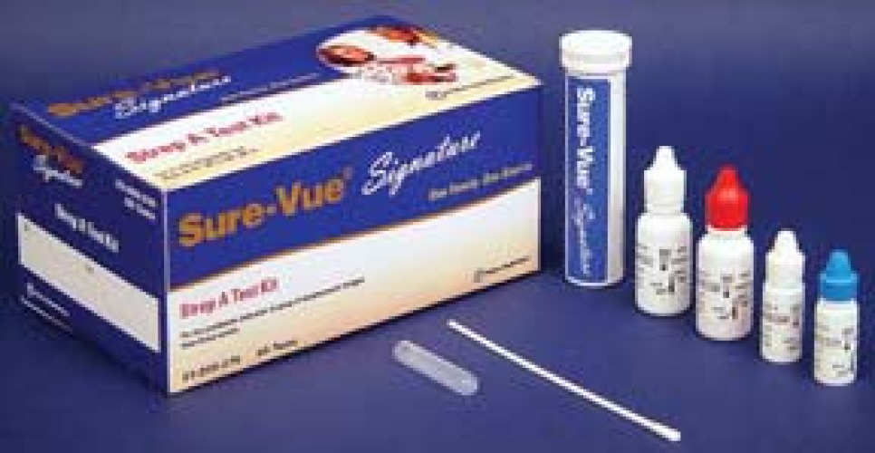 Fisher Anatomical - 23200276 Respiratory Test Kit Sure-Vue® Strep A Test 50 Tests CLIA Waived