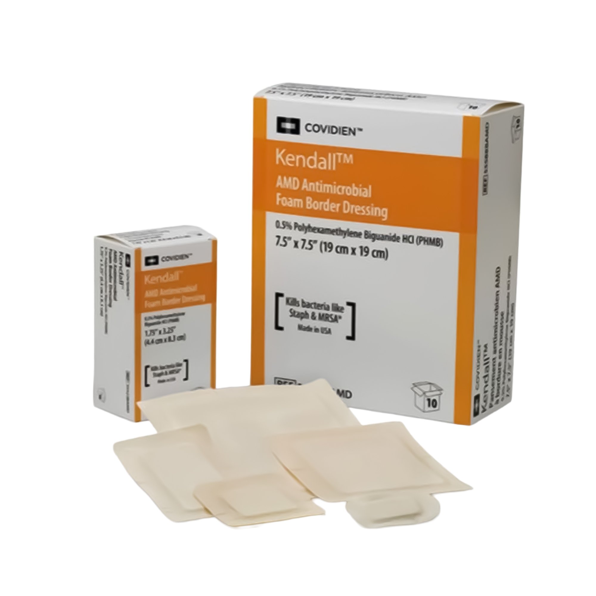 Cardinal - 55544AMD Kendall™ AMD Antimicrobial Foam Dressing