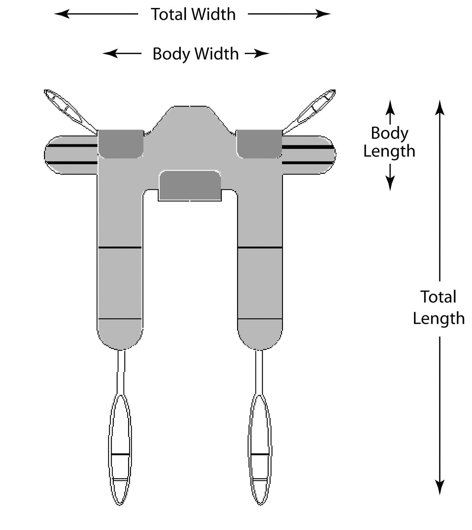 Graham-Field - TP333 Toileting Sling Lumex® Large 400 lbs. Weight Capacity
