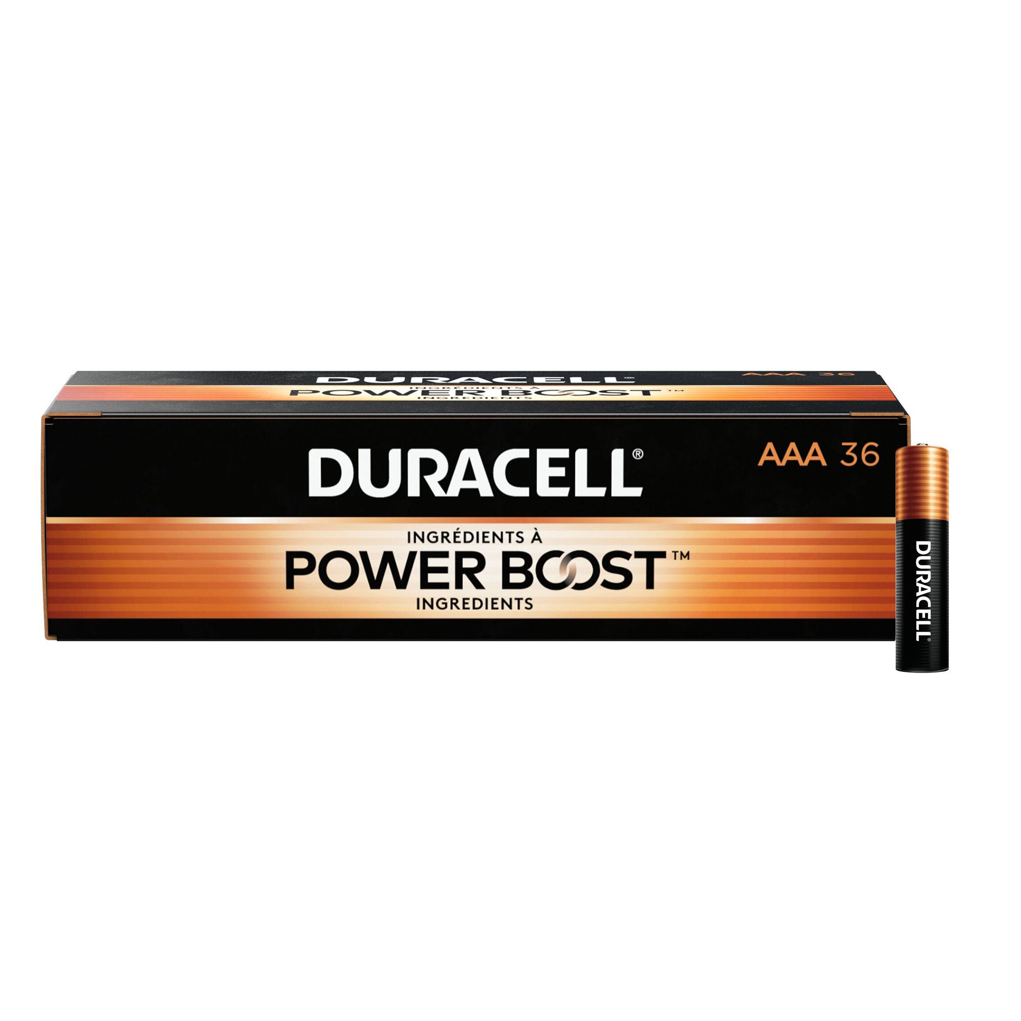 Duracell - MN2400DBK Alkaline Battery Duracell® Coppertop® Power Boost™ AAA Cell 1.5 Volt Disposable 24 Pack