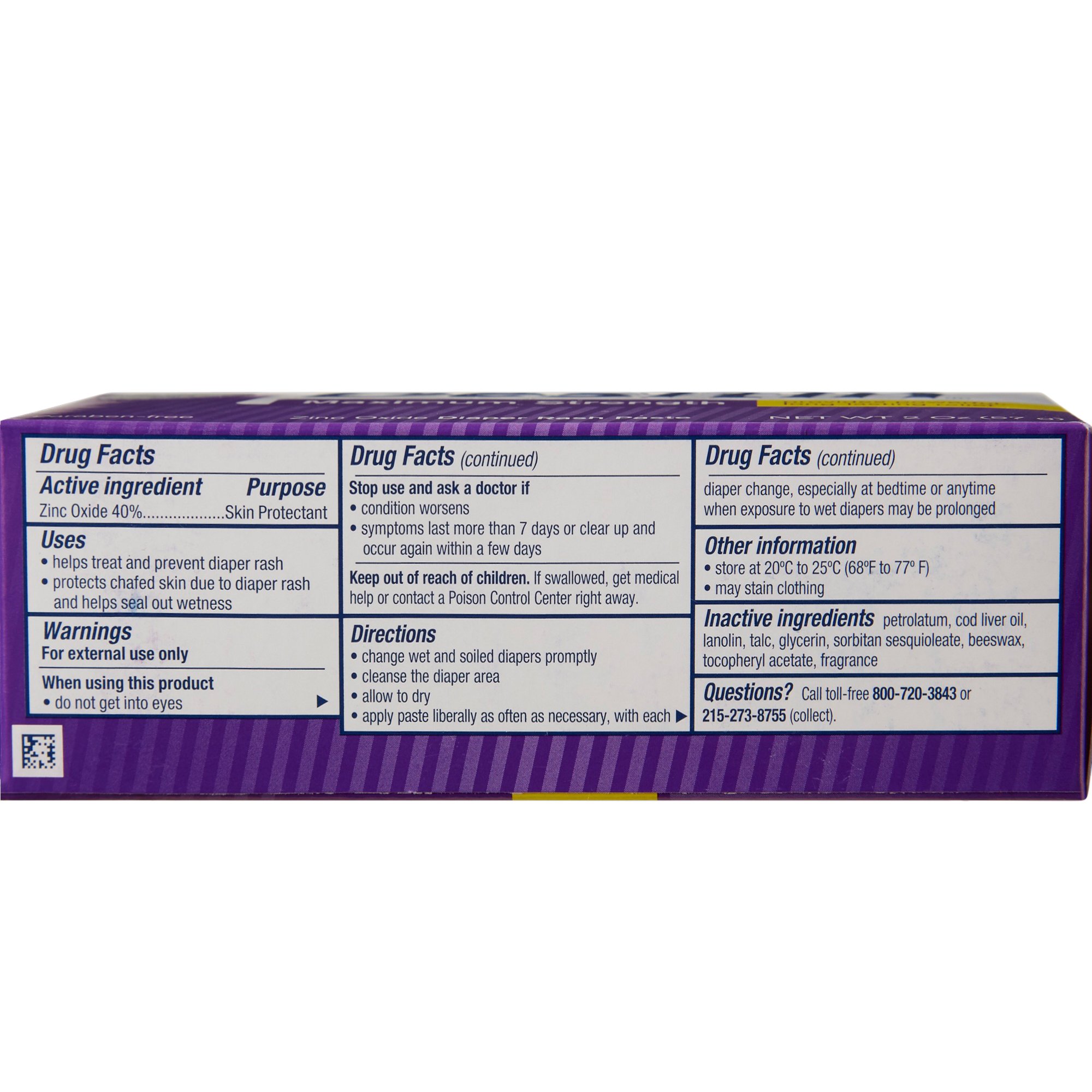 Kenvue Brands LLC - 510007000 Desitin® Maximum Strength Diaper Rash Paste