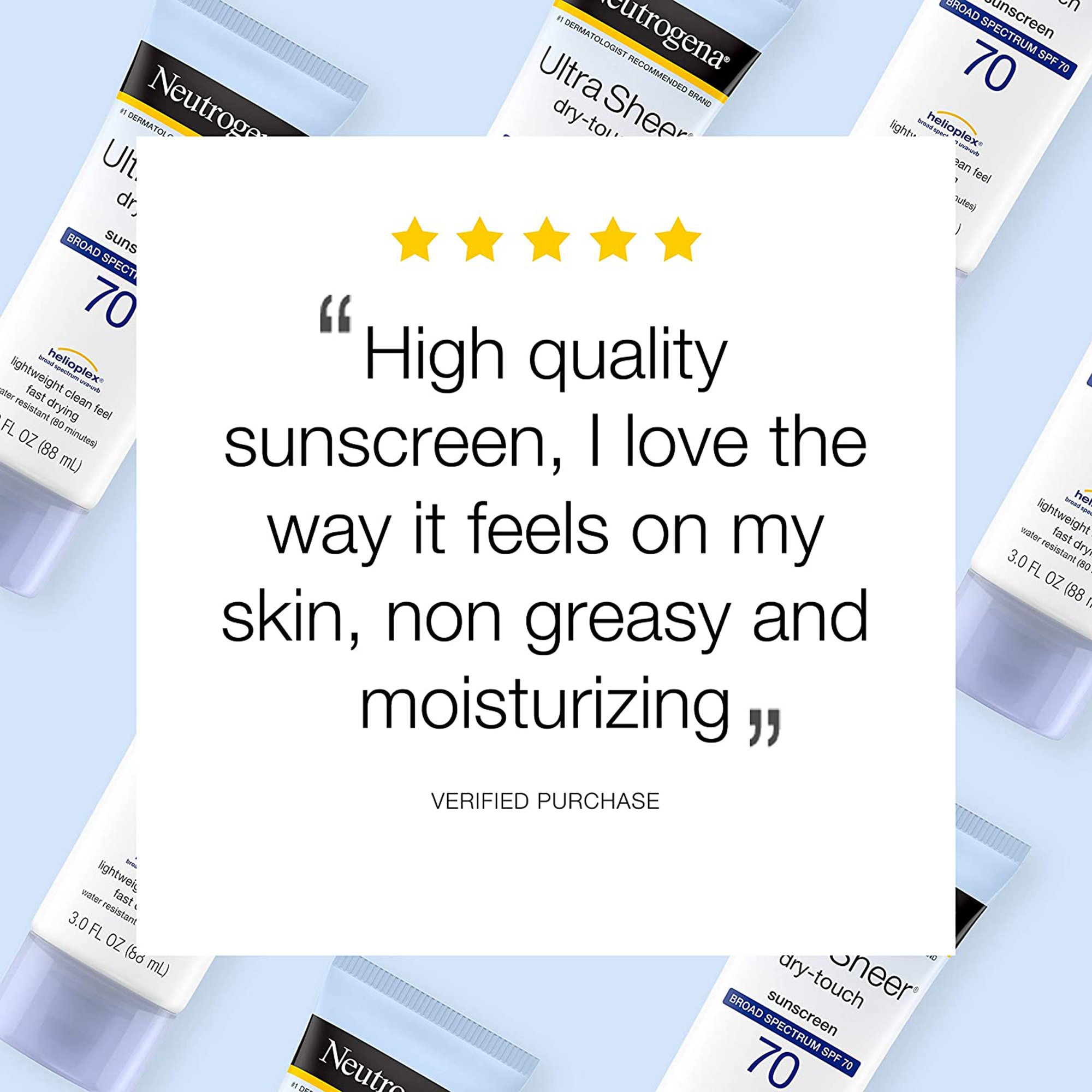 Kenvue Brands LLC - 686877000 Neutrogena® Ultra Sheer Dry-touch Sunscreen SPF 70