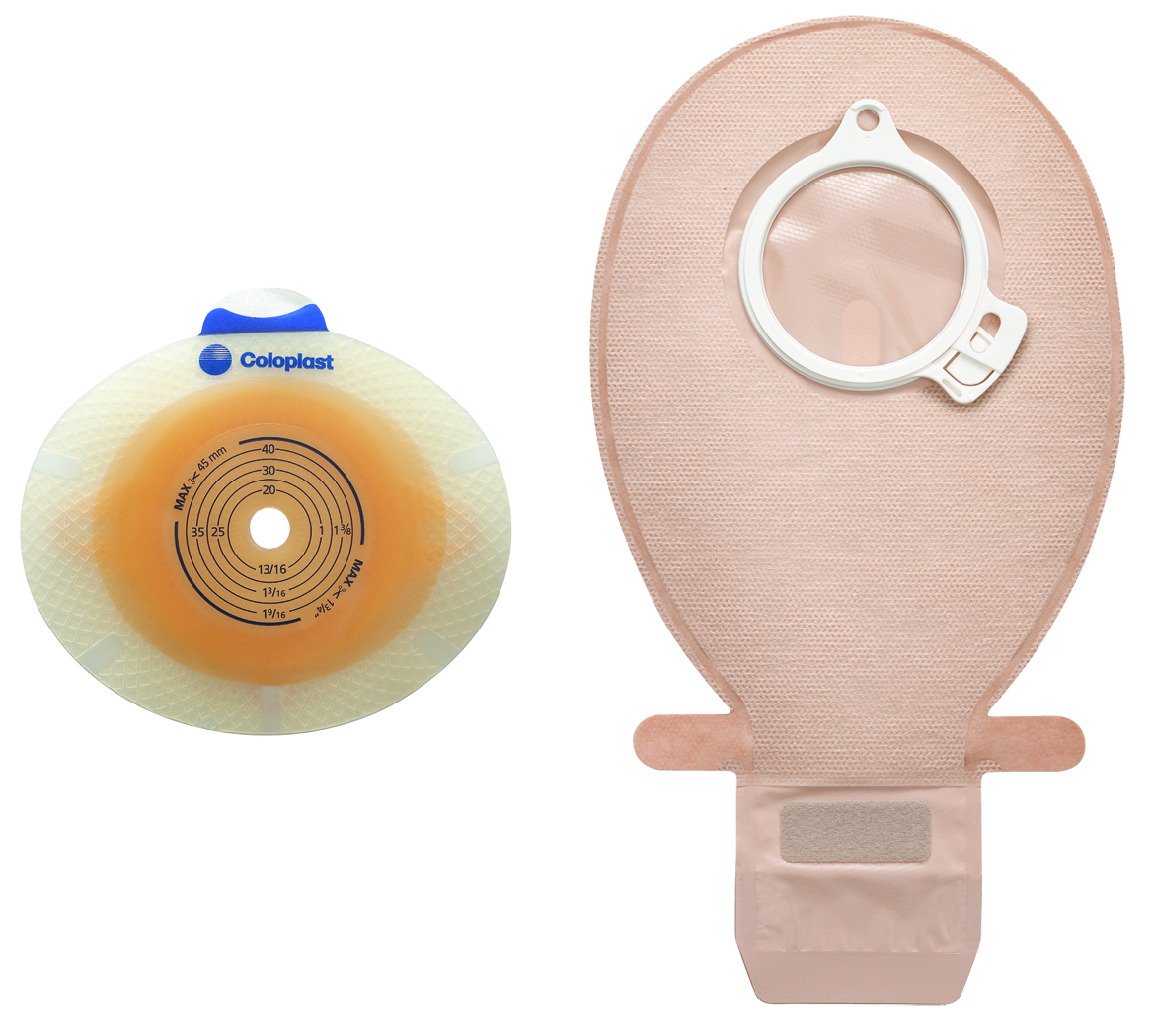 Coloplast 11012 - SenSura® Click Convex Ostomy Barrier, 22 mm Stoma Opening - 5/Box