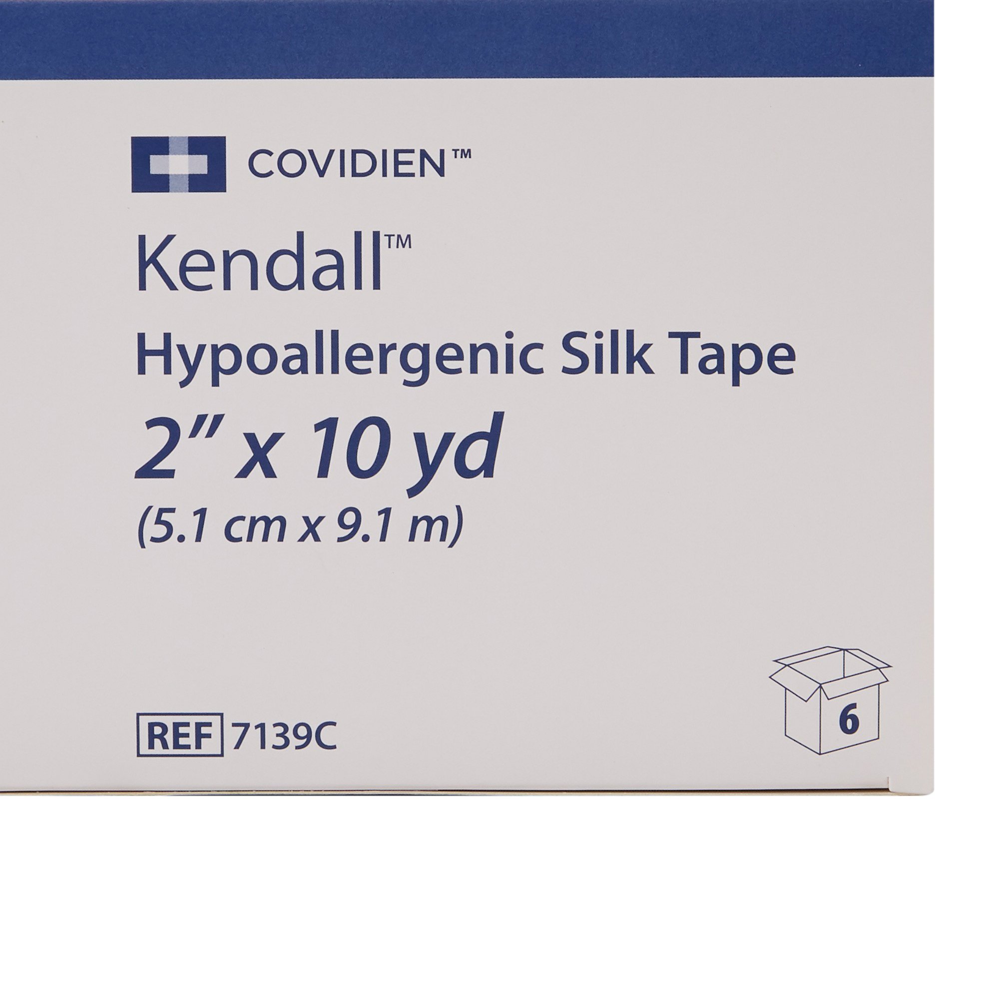 Kendall Hypoallergenic Silk Hypoallergenic Medical Tape 7139C by Cardinal