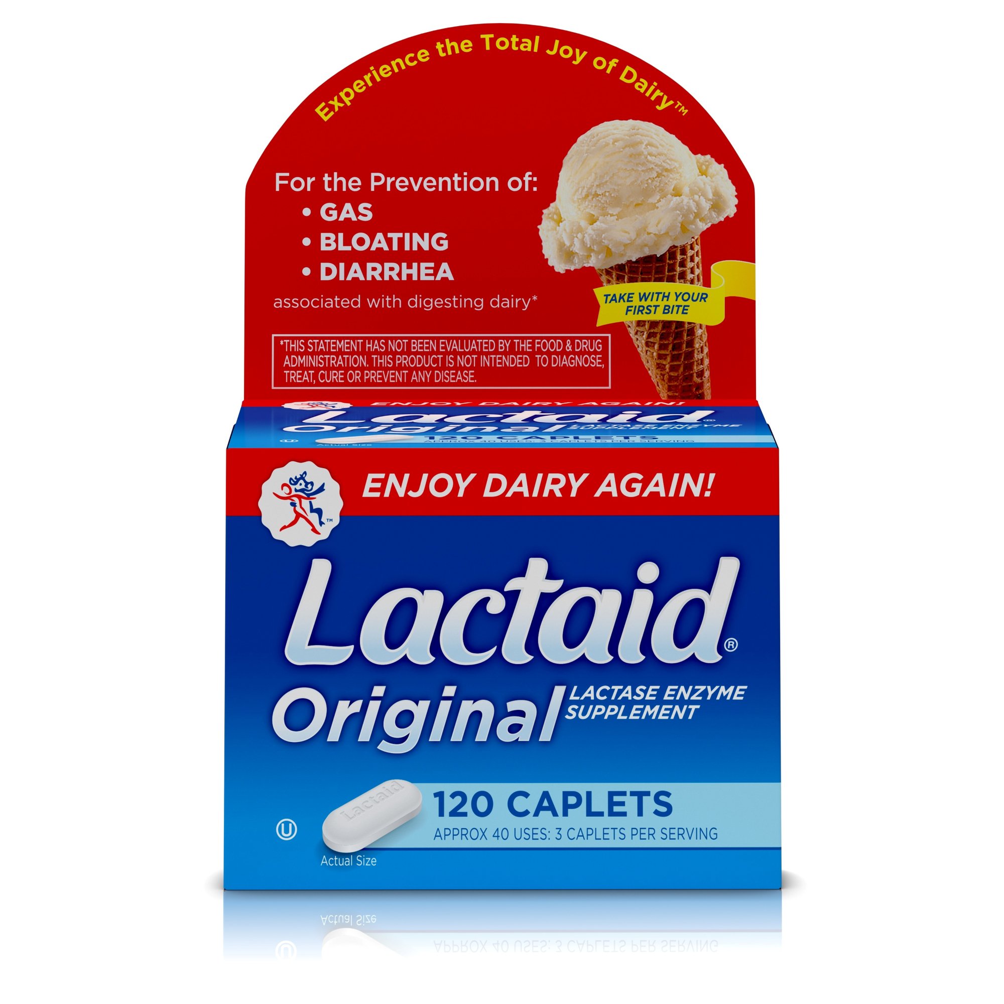 Kenvue Brands LLC - 800800300 Lactaid® Original Lactase Enzyme Dietary Supplement