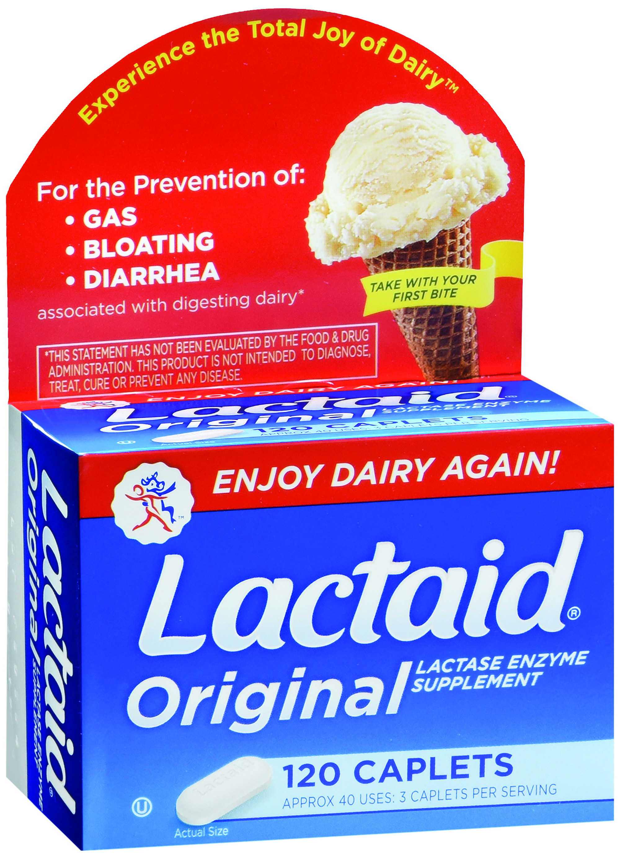 Kenvue Brands LLC - 800800300 Lactaid® Original Lactase Enzyme Dietary Supplement