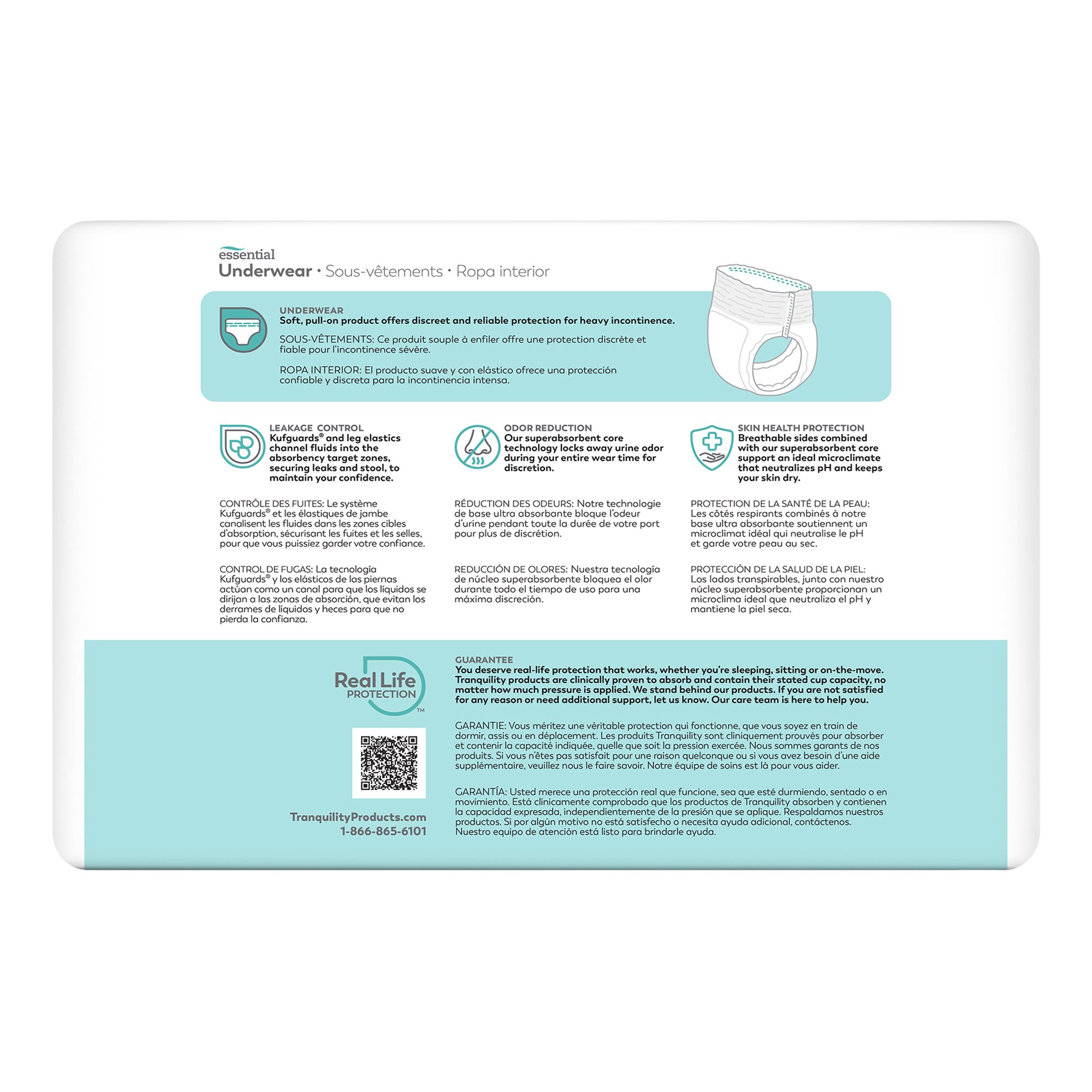 Principle Business Enterprises - 2603 Select® Heavy Protection Absorbent Underwear