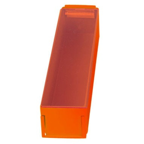 Health Care Logistics - 5312-01R Unit Dose Bin with Lid Red Plastic 2-3/4 X 3 X 11-7/8 Inch