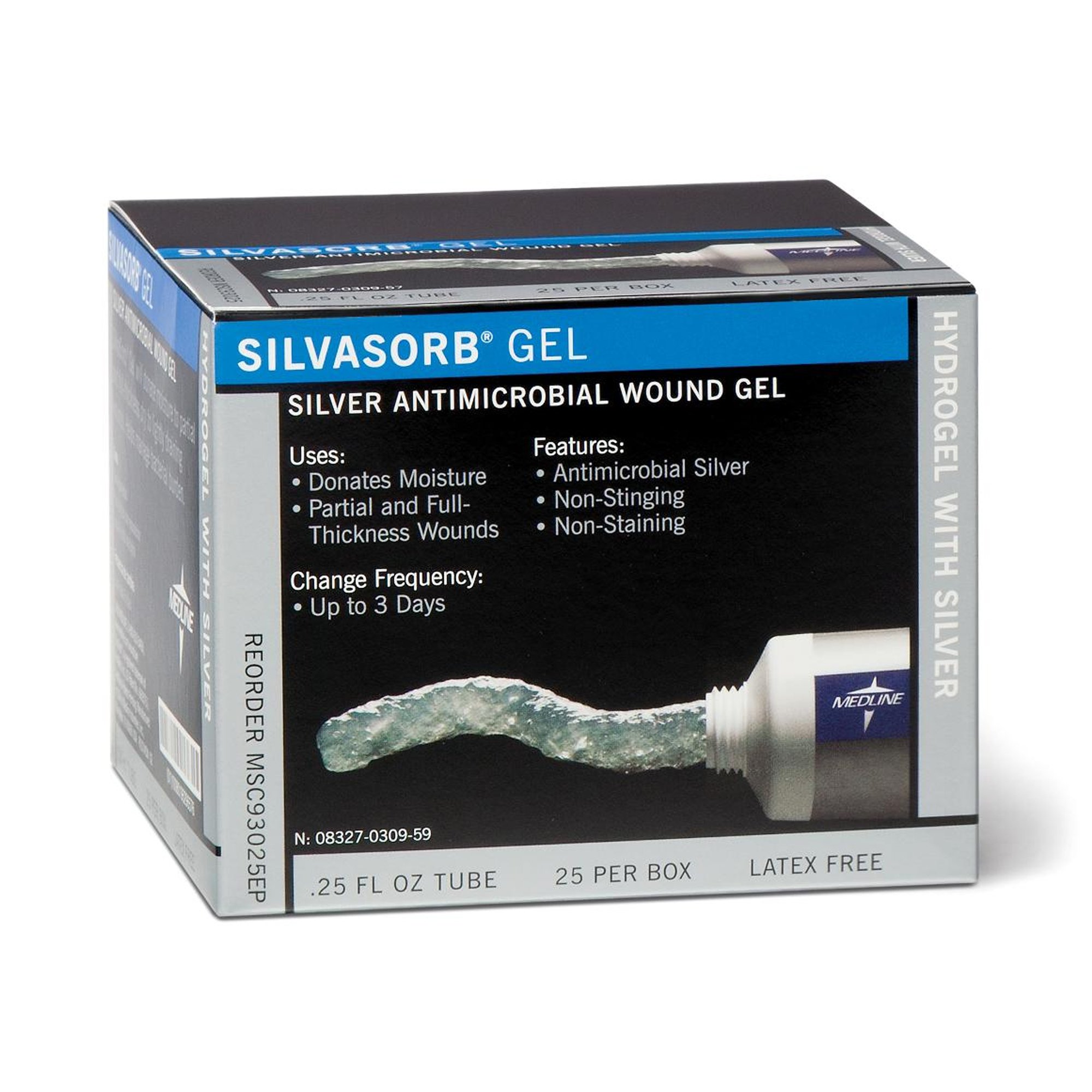 Medline - MSC93025EP SilvaSorb® Silver Wound Gel