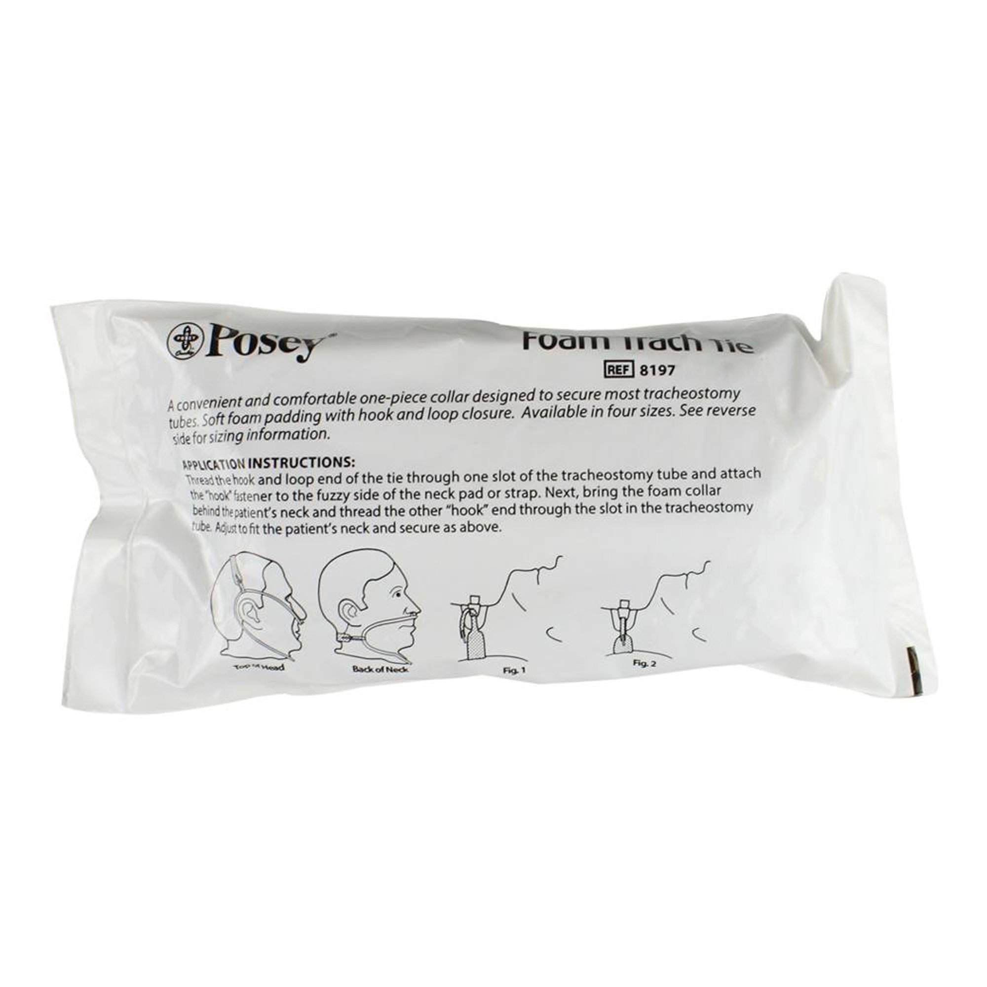 Tidi Products 8197M - Posey® Tracheostomy Tie, Medium - 1/Each, 12/Dozen, 12/Box