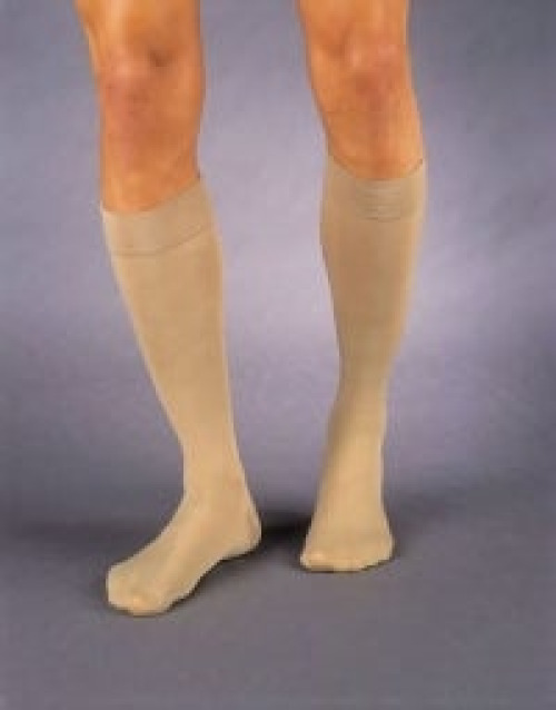 BSN Medical - 114629 Compression Stocking Jobst® Relief Knee High X-Large / Full Calf Beige Open Toe