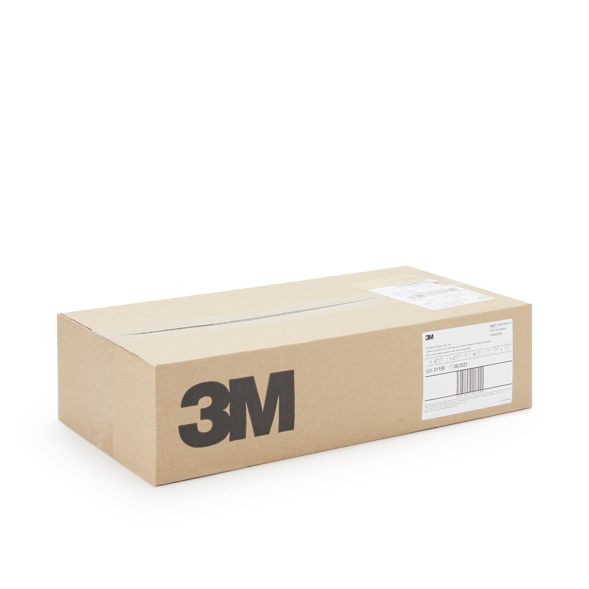 3M Company 40660-00000-10 - 3M Chemical Splash Goggles - 10/Box