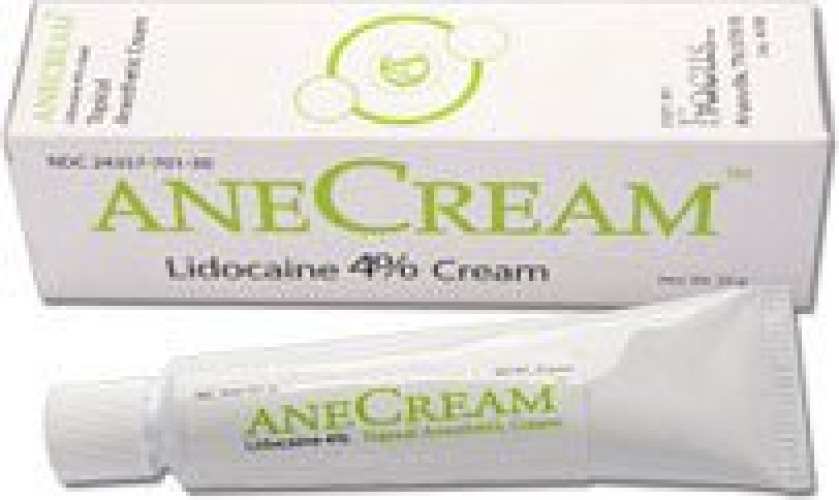 Focus Health Group - 24357070115 Topical Pain Relief AneCream™ 4% Strength Lidocaine Cream 15 Gram