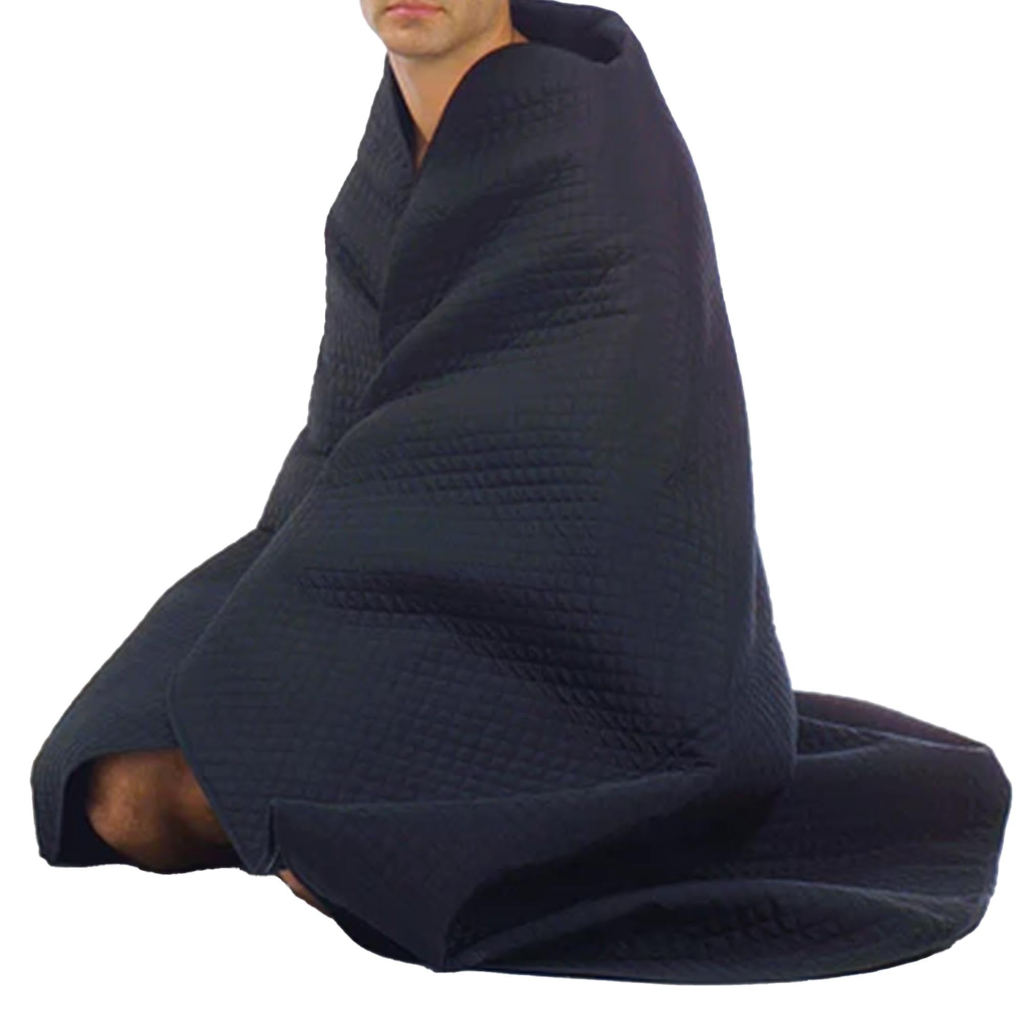 Humane Restraint - HSB-100 Blanket Humane Safety 60 X 85 Inch Quadlan 4 lbs. Gray