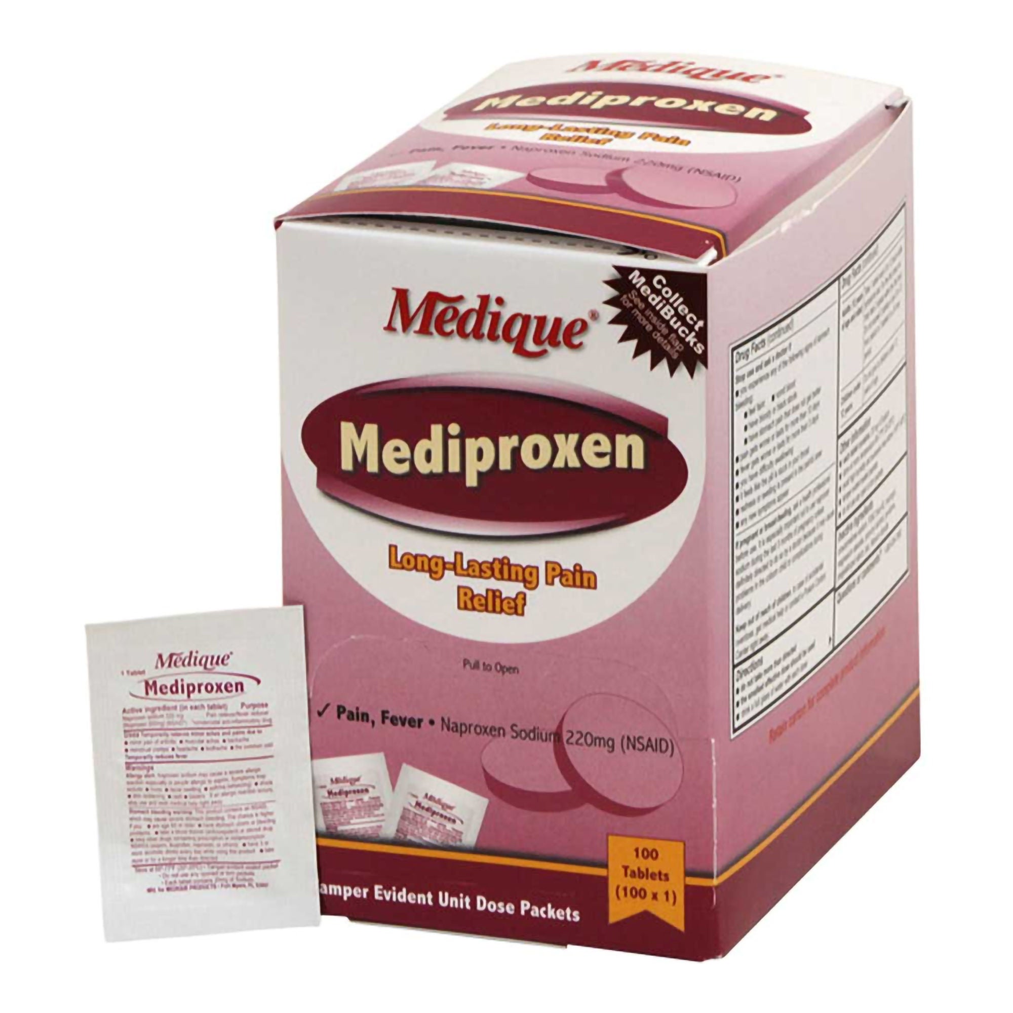 Medique Products - 23733 Mediproxen Naproxen Sodium Pain Relief
