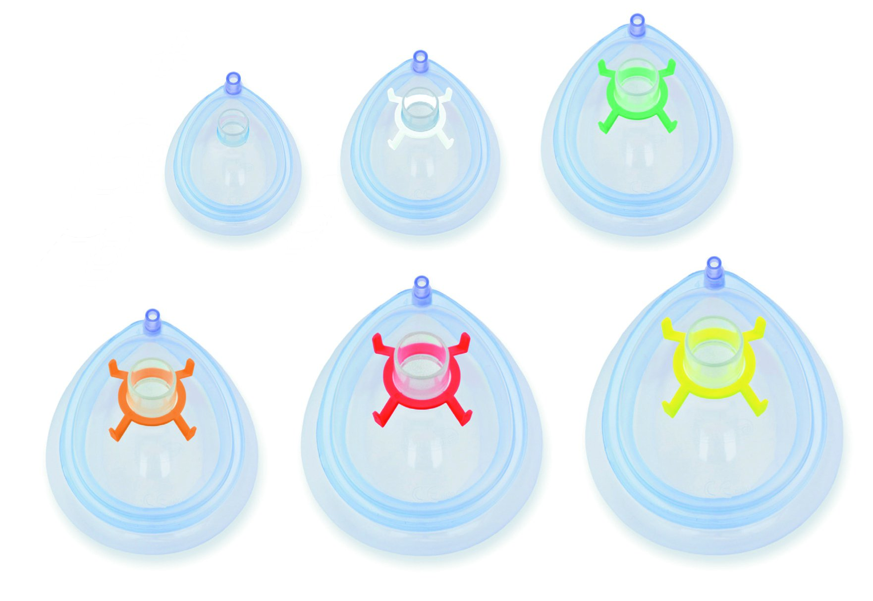 Flexicare 038-51-400SFPU - Venticaire® Anesthesia Face Mask - 1/Each, 20/Box