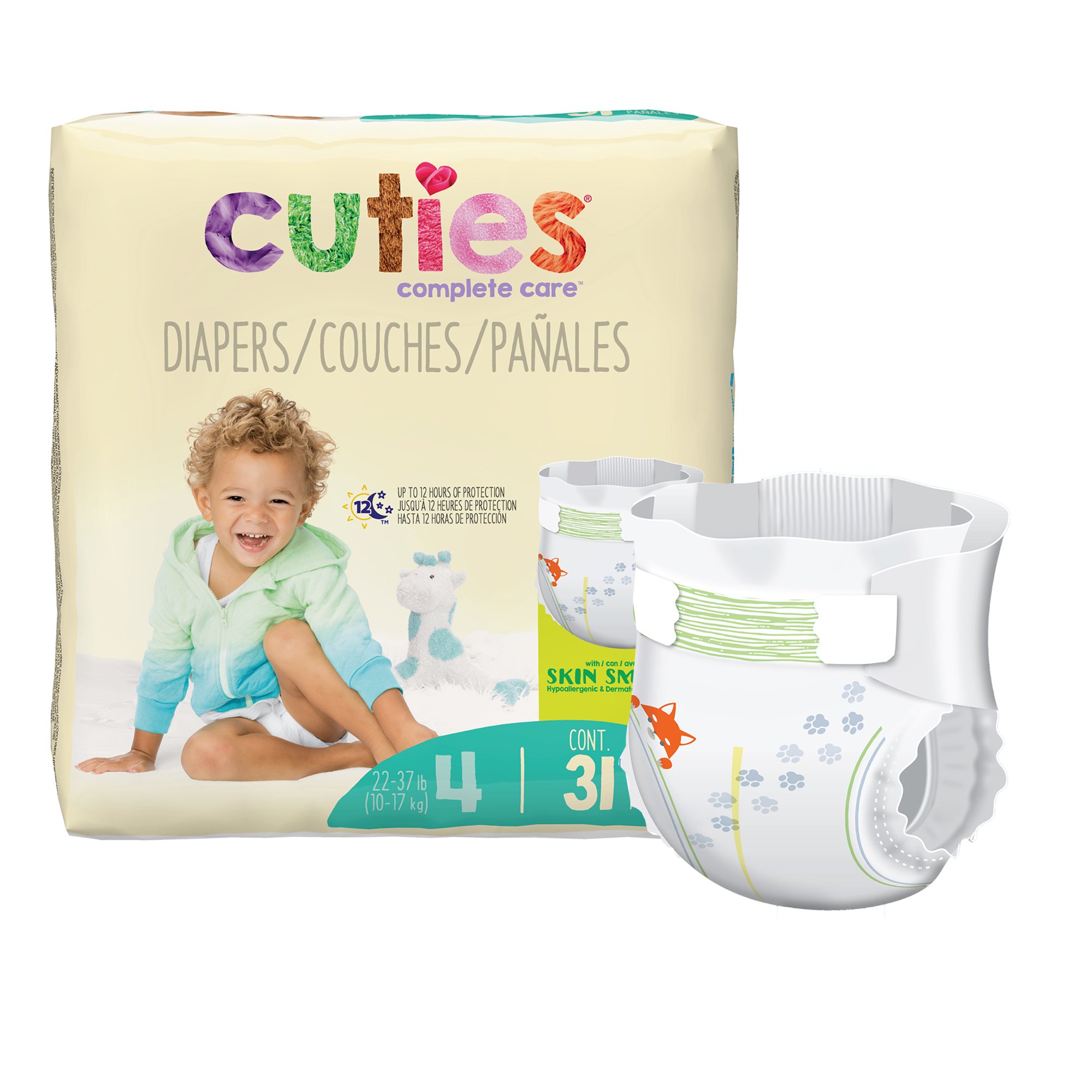 First Quality Products LLC - CR4001 Cuties® Premium Diaper